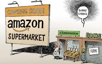Amazon vise les supermarchés