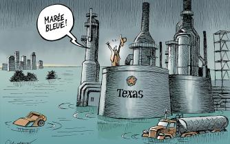 Tempête sur le Texas