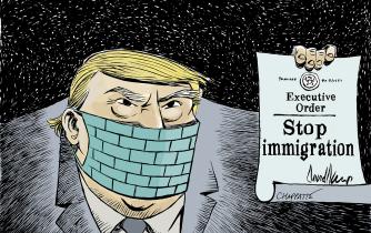 Trump wants to halt immigration