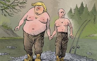 Poutine rencontre Trump