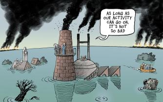 Climate Change | Globecartoon - Political Cartoons - Patrick Chappatte Climate Change | Globecartoon - Political Cartoons - Patrick Chappatte