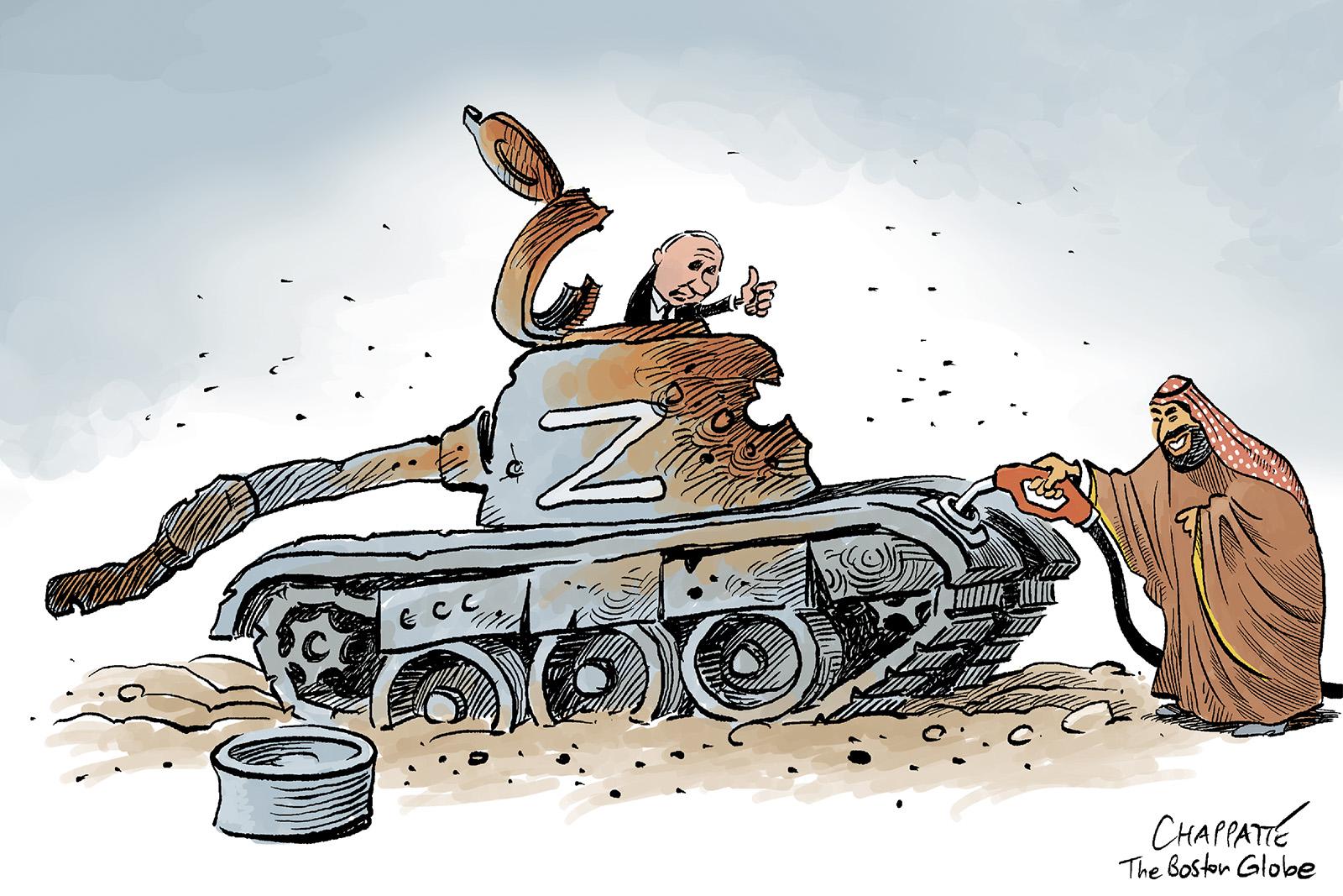 Putin's war | Globecartoon - Political Cartoons - Patrick Chappatte Putin's war | Globecartoon - Political Cartoons - Patrick Chappatte