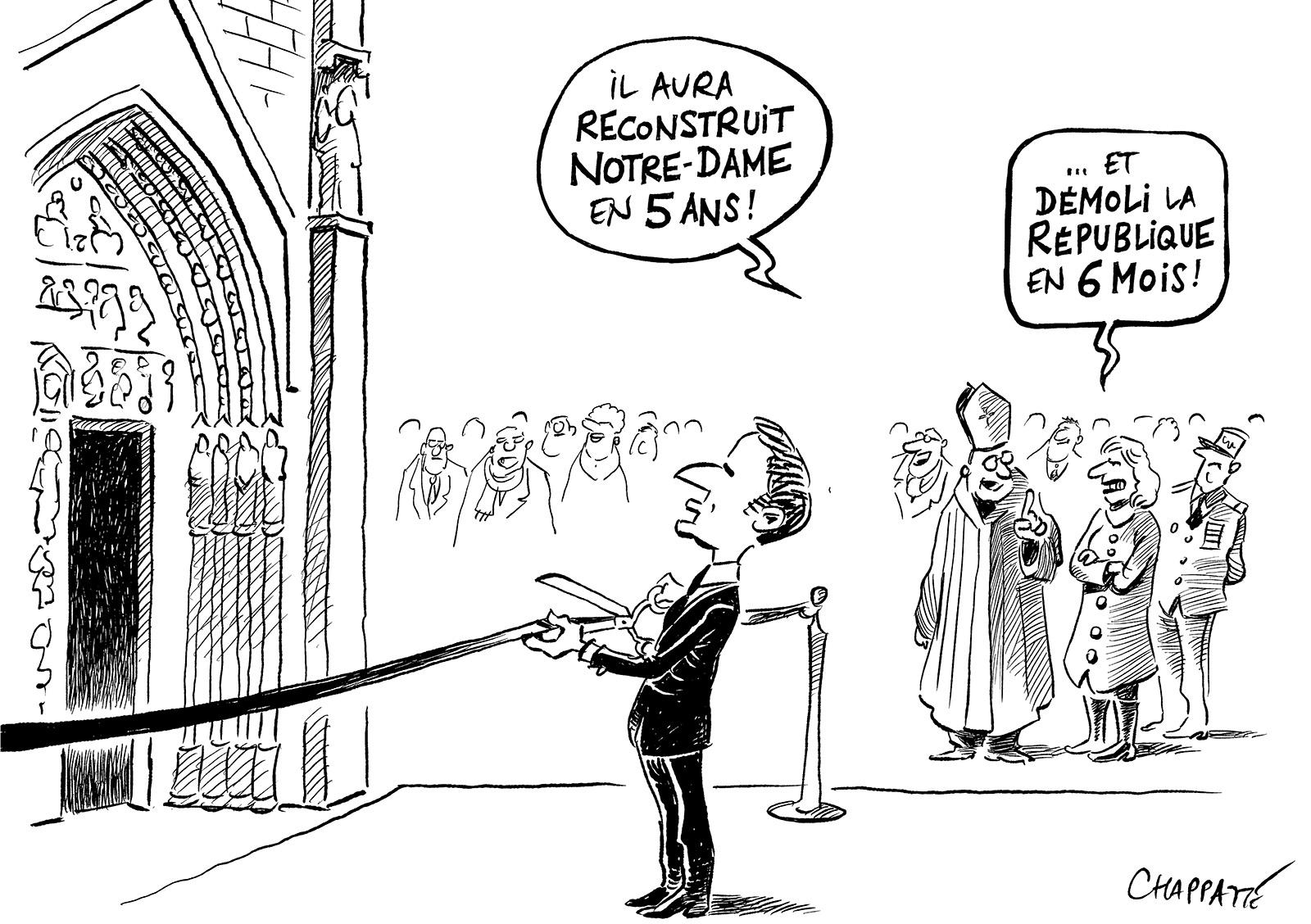 Le grand moment de Macron