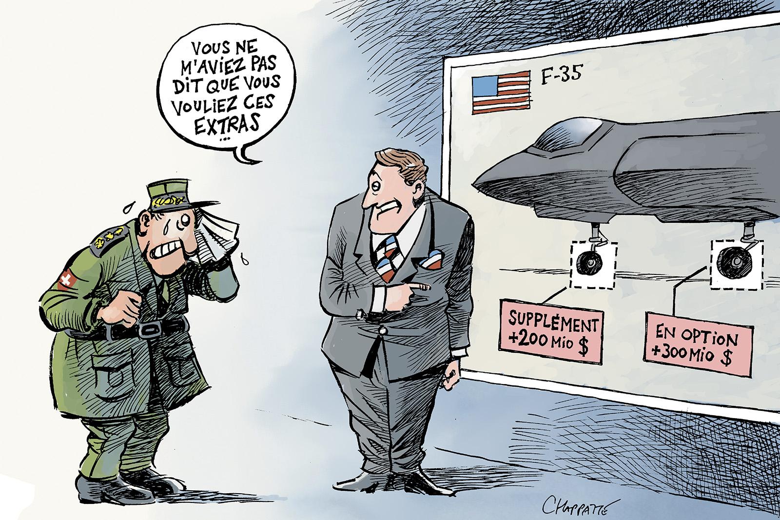 Le surcoût astronomique du F-35