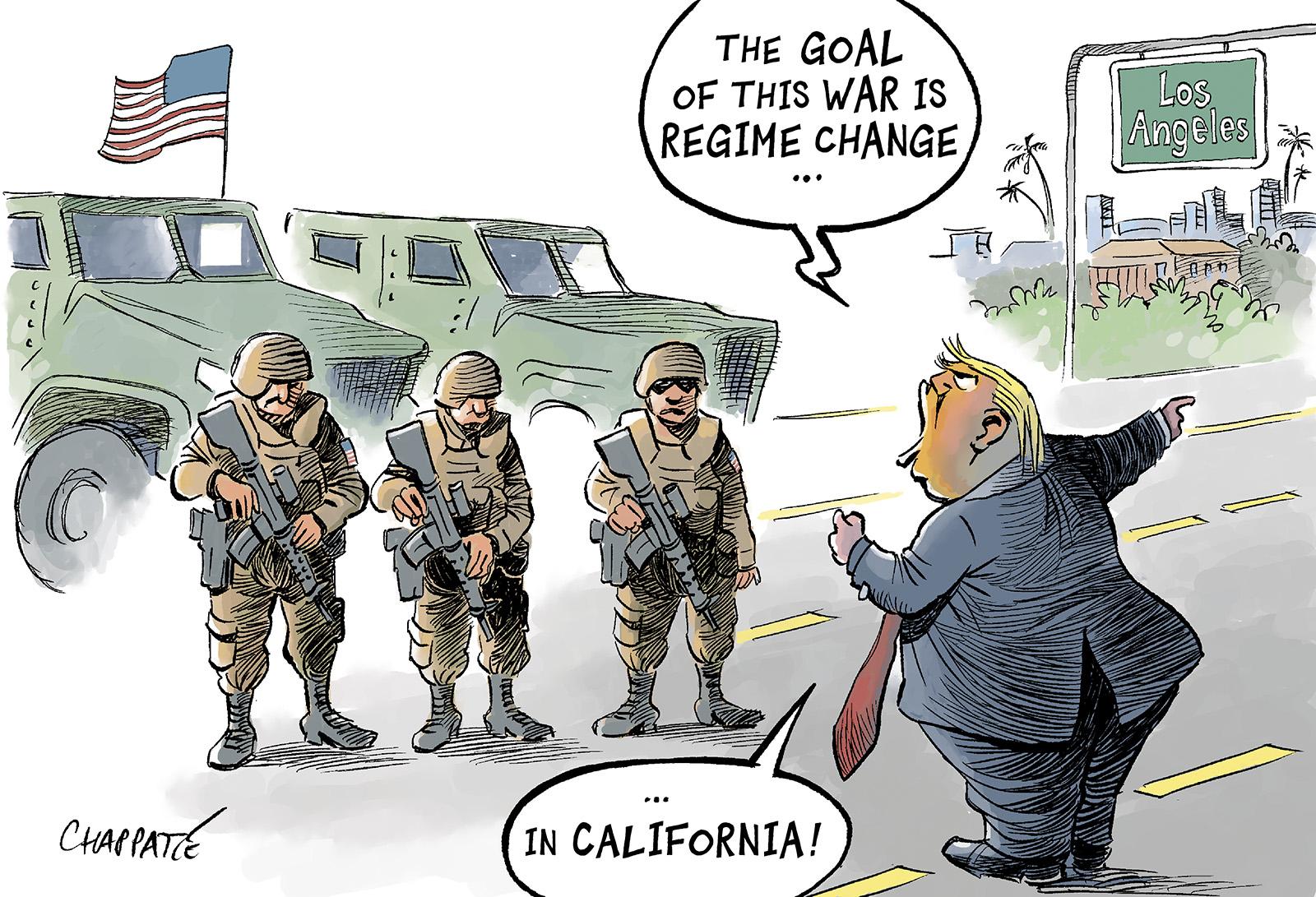 Sending in the troops