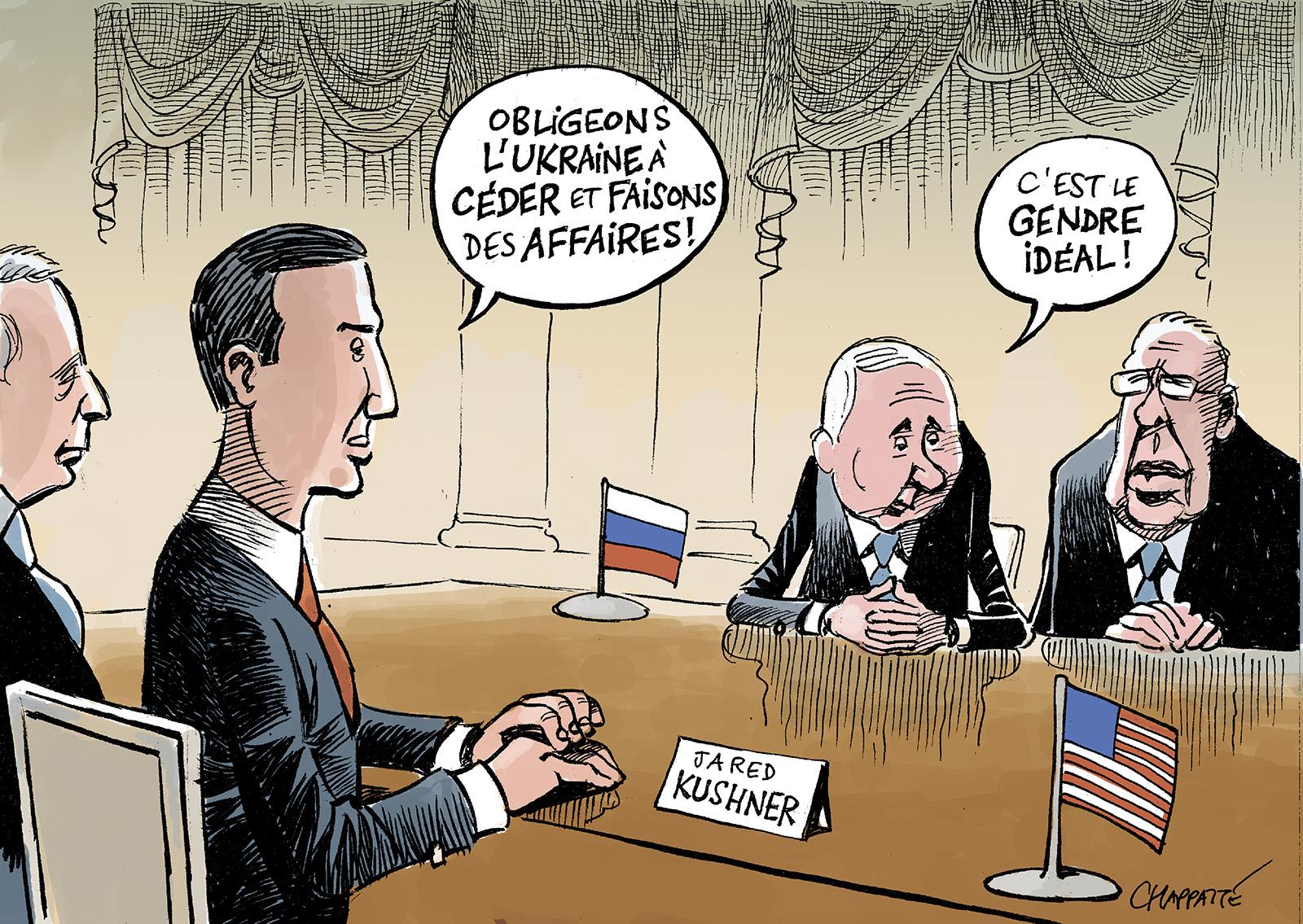 Jared Kushner chez Poutine