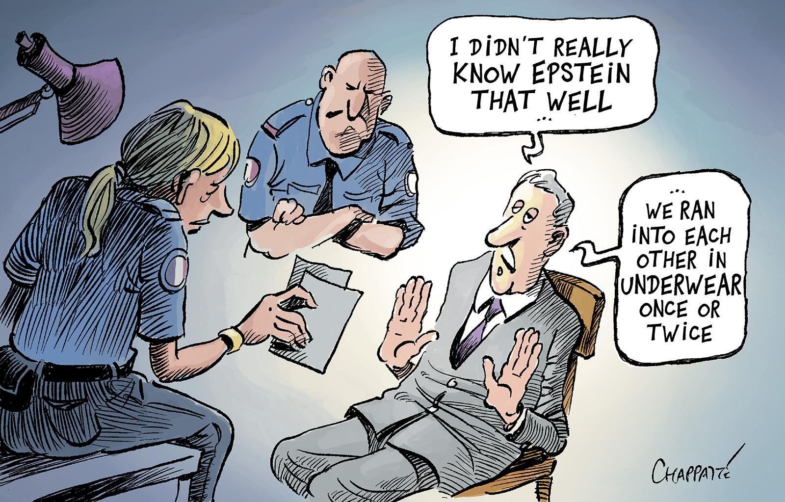 Epstein’s friends deny