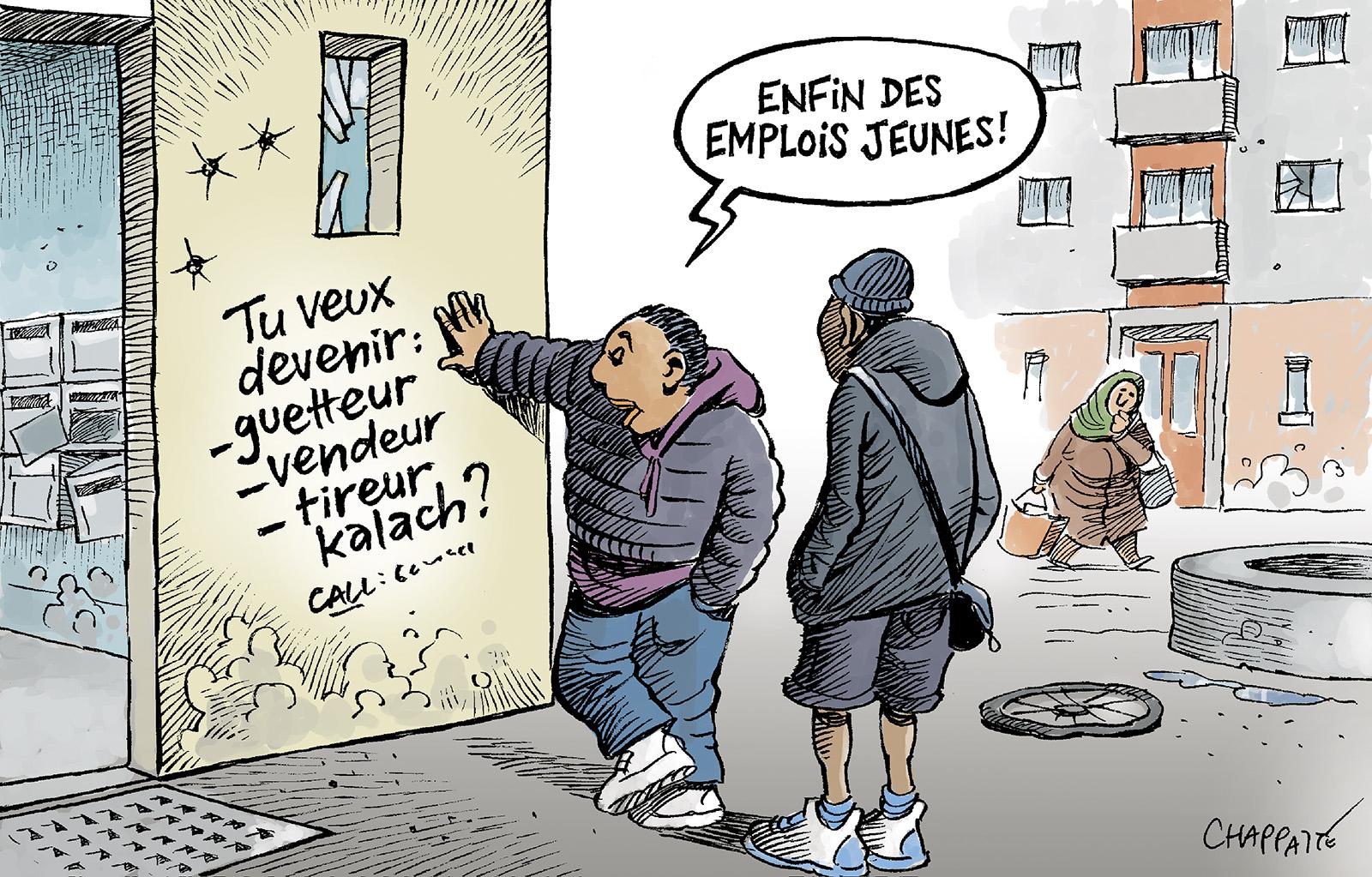Les narcos emploient des enfants