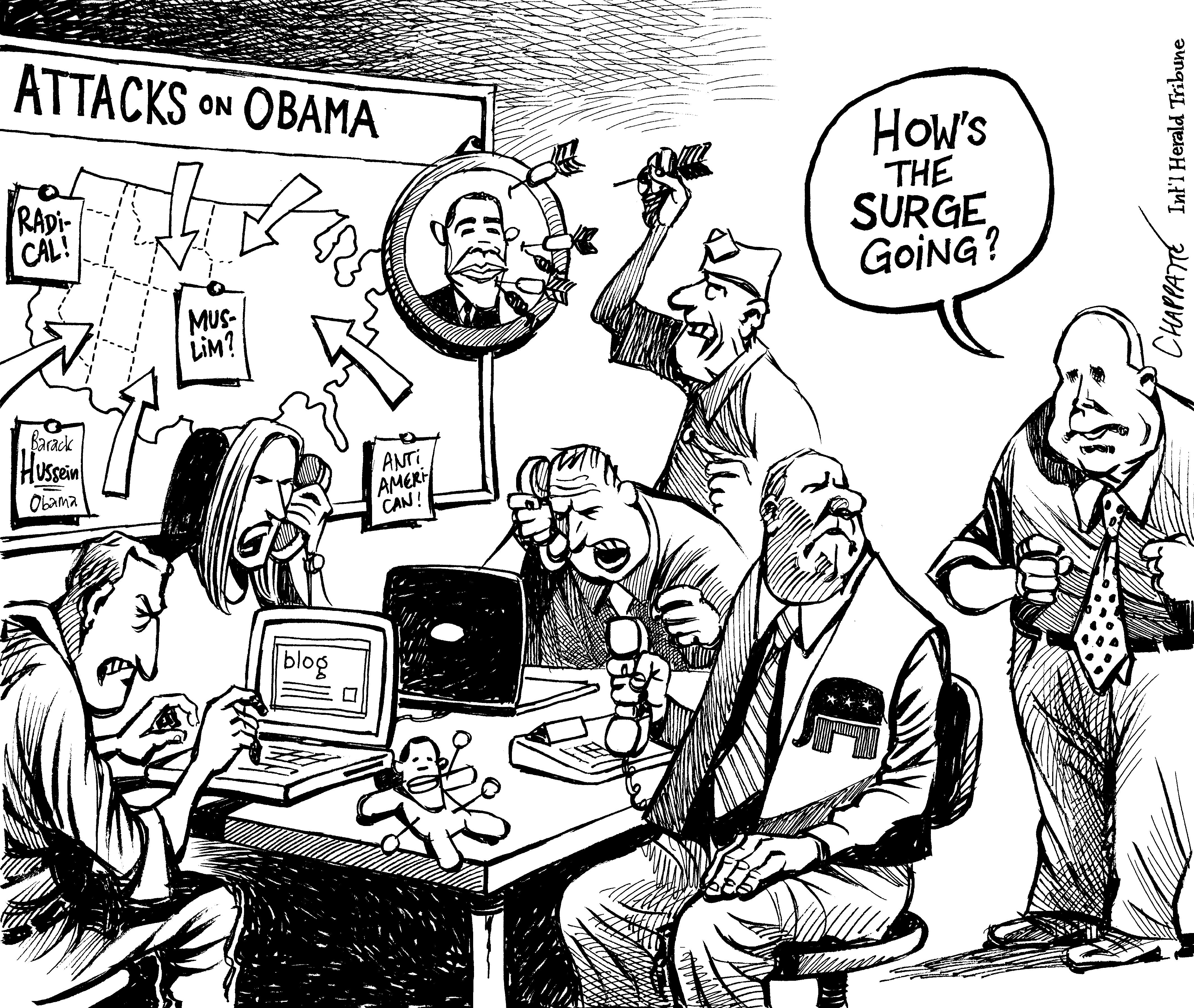 Attacks on Obama