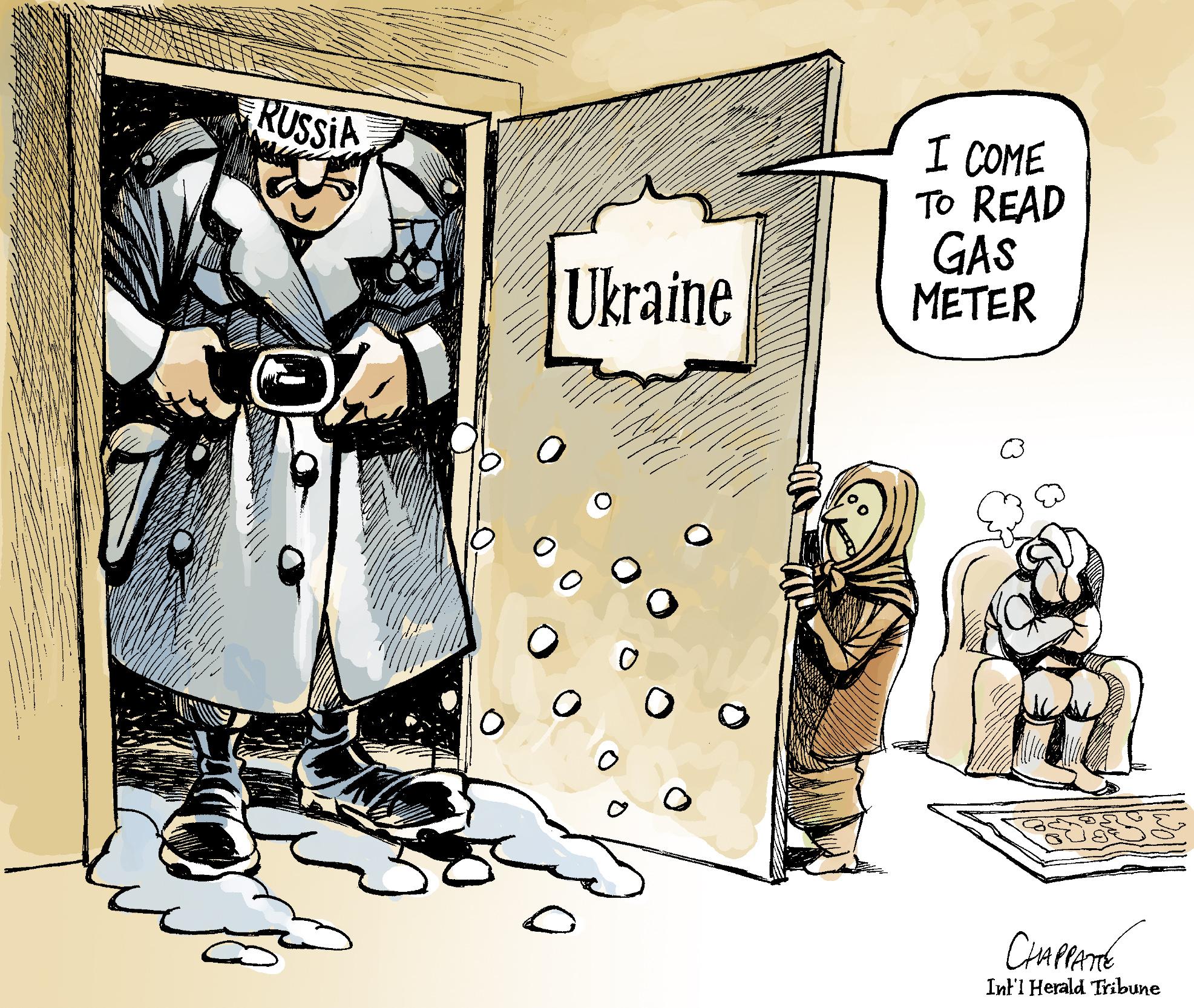 Russia - Ukraine Gas Row