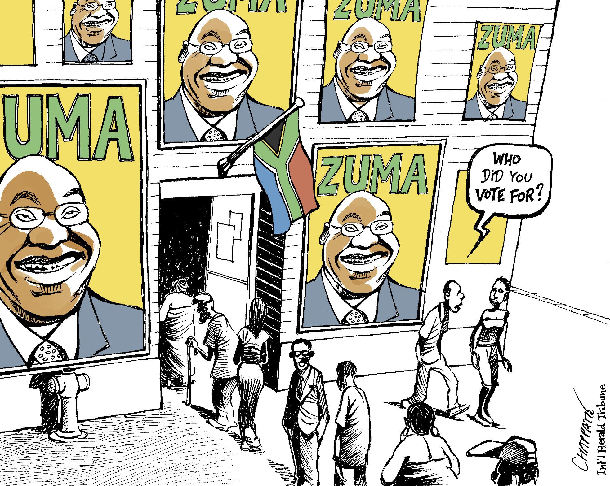 South Africa: Jacob Zumas Turn