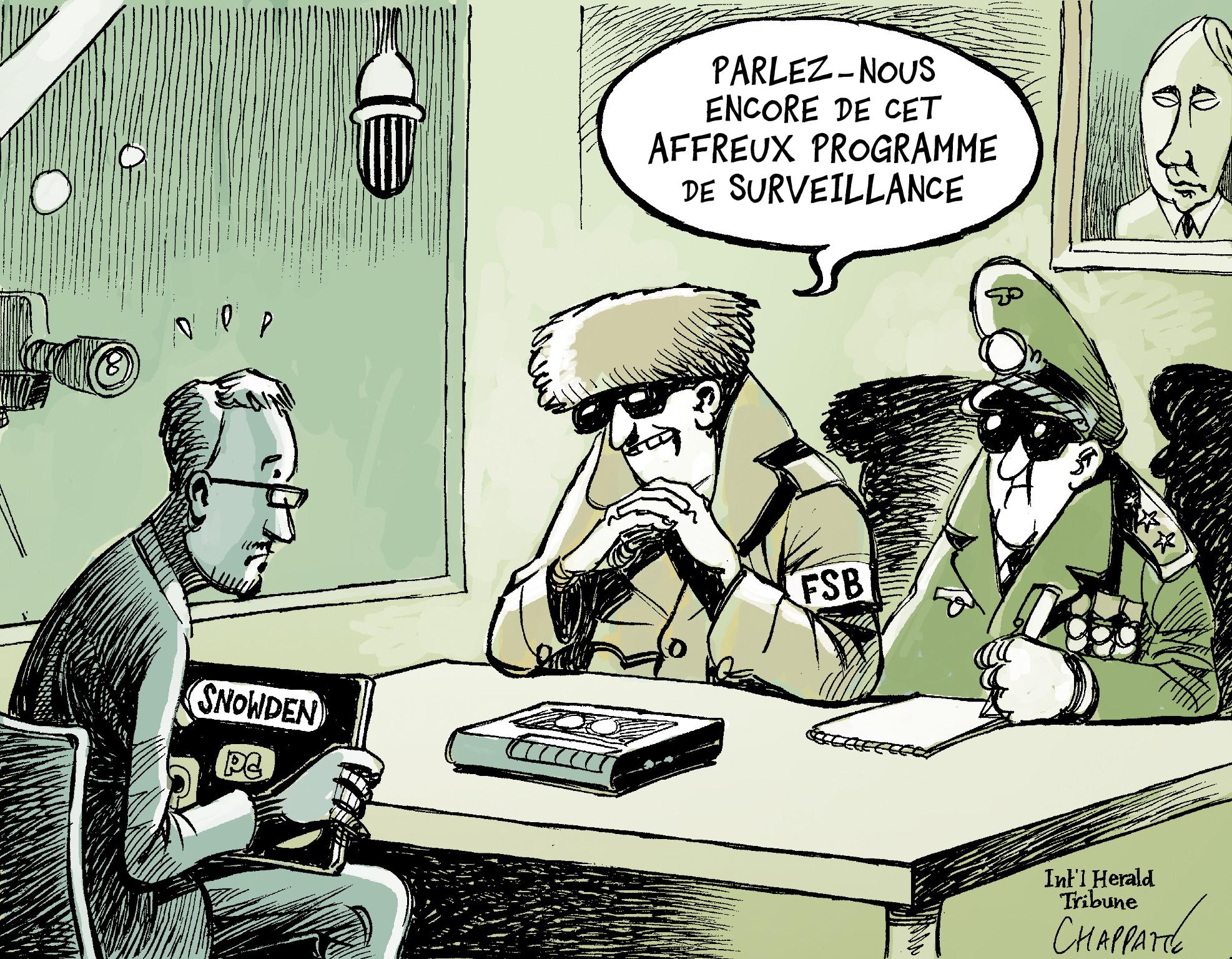 Edward Snowden à Moscou