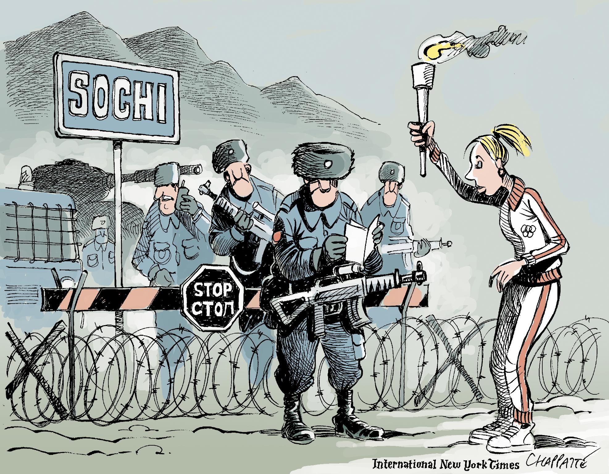 Sochi under high security