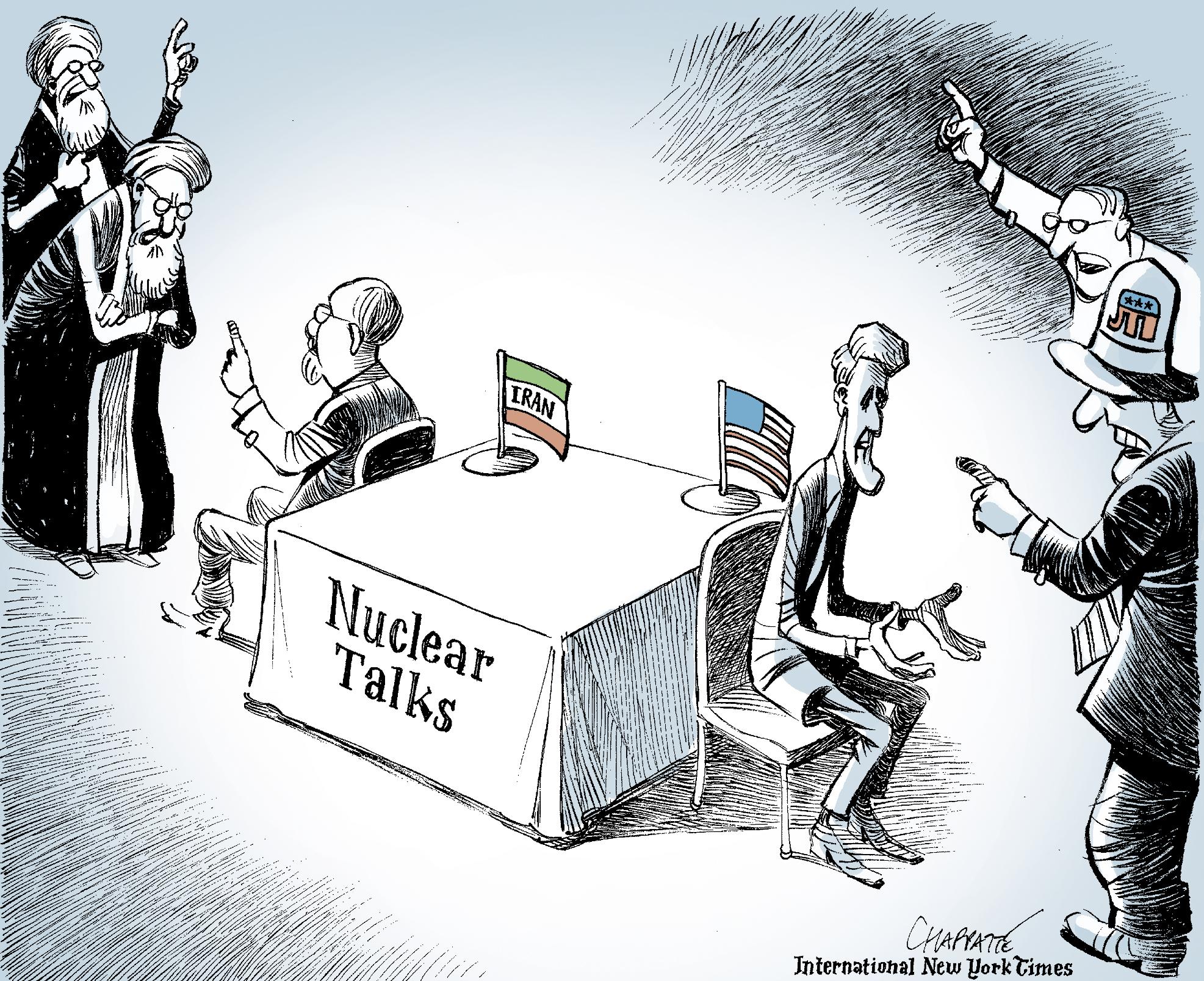 Talks with Iran go on and on