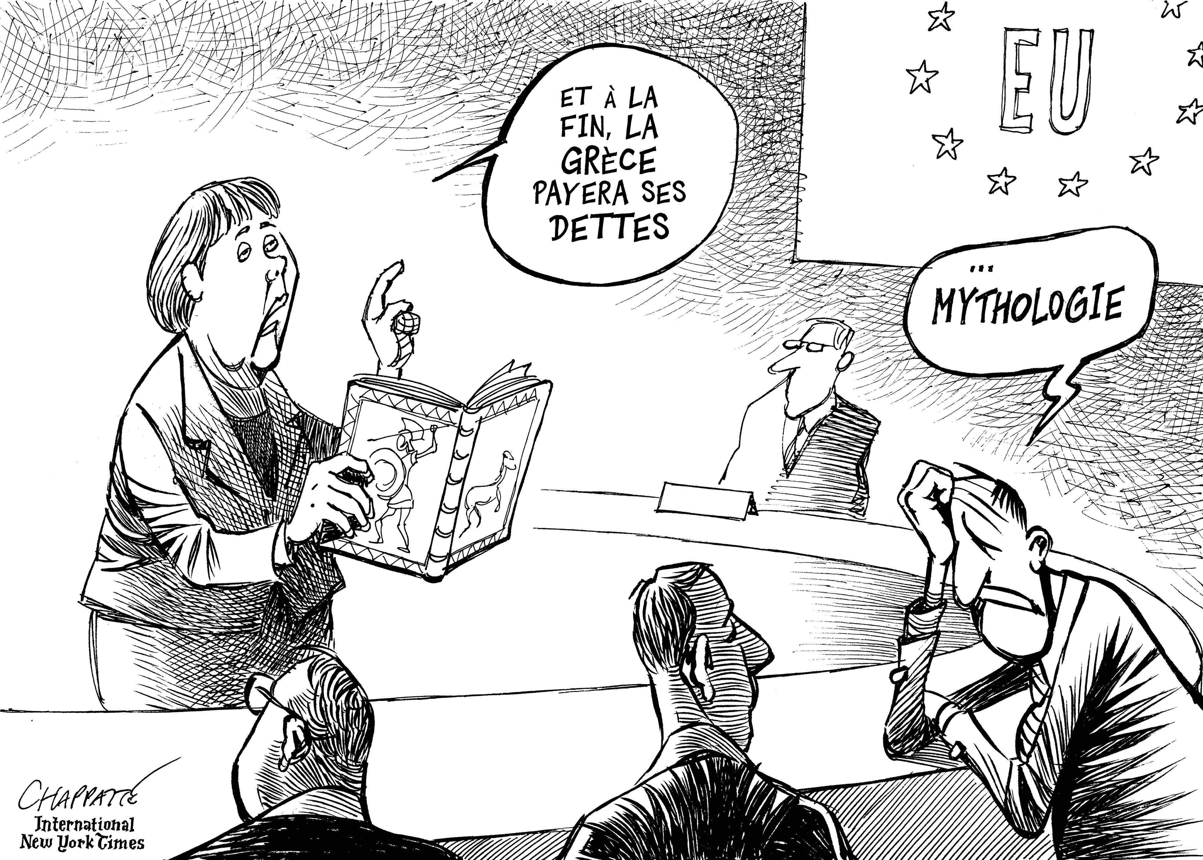 La Grèce et ses dettes