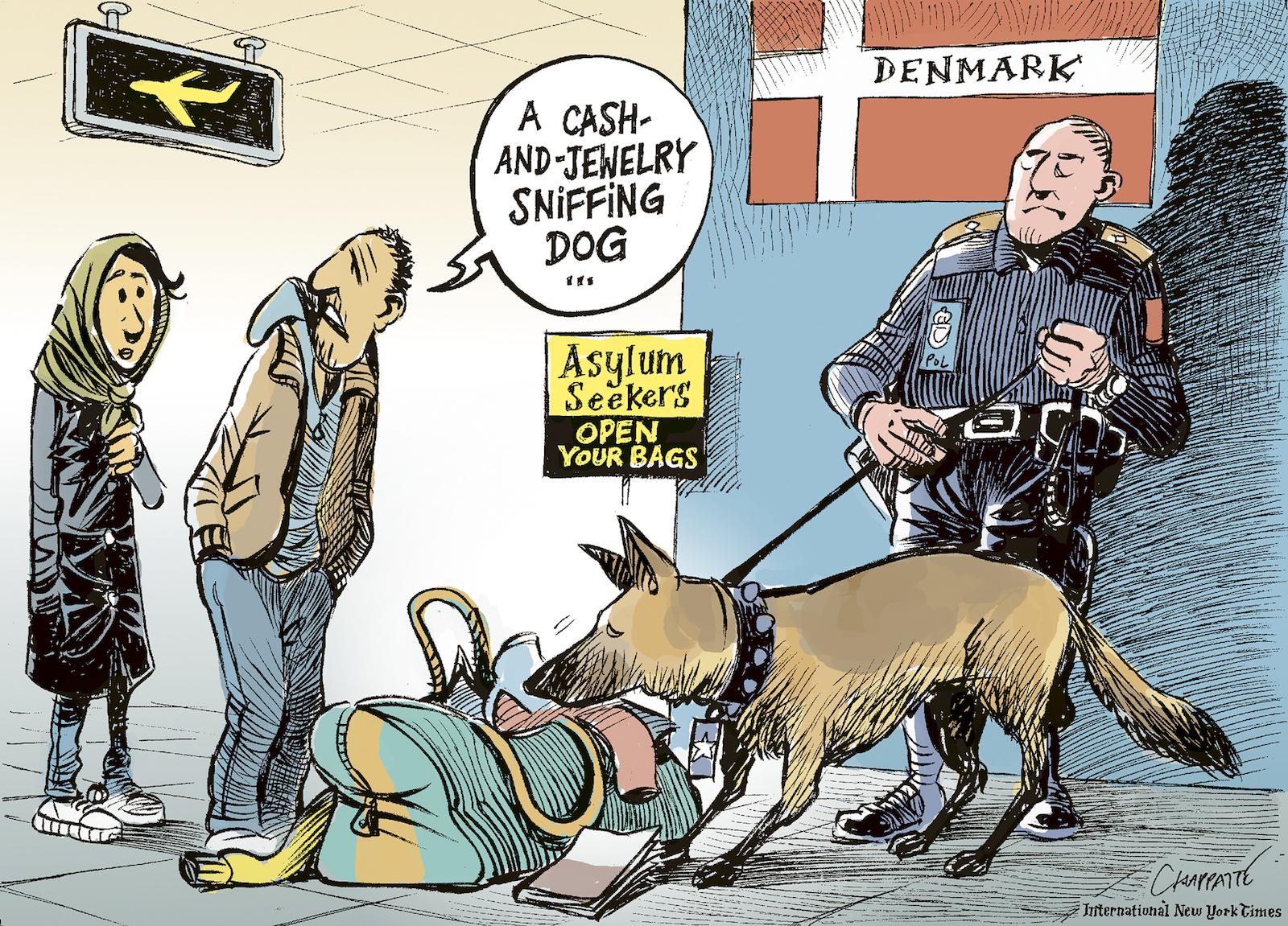 Denmark seizes assets of refugees