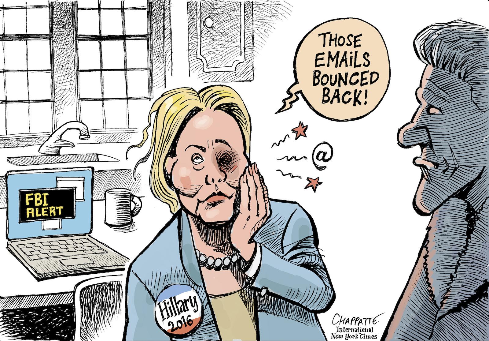 Hillary Clinton's email troubles