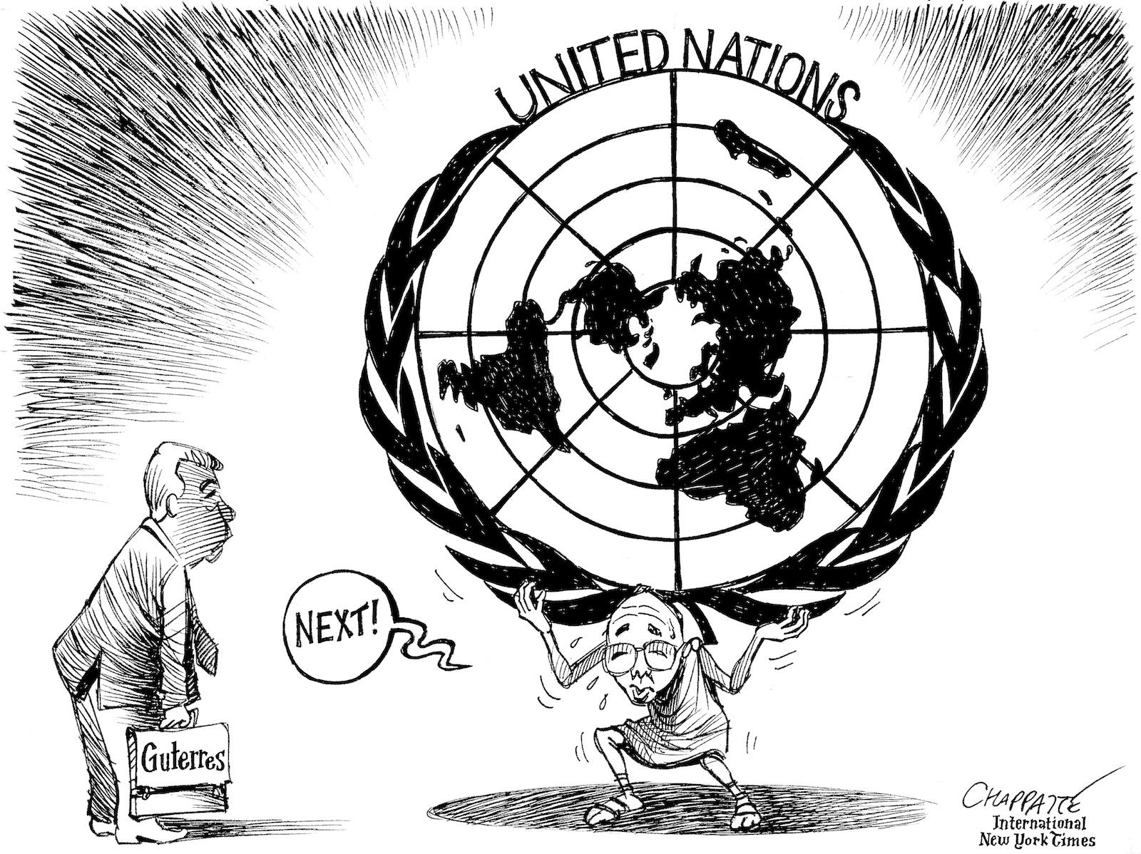 A new chief for the U.N.