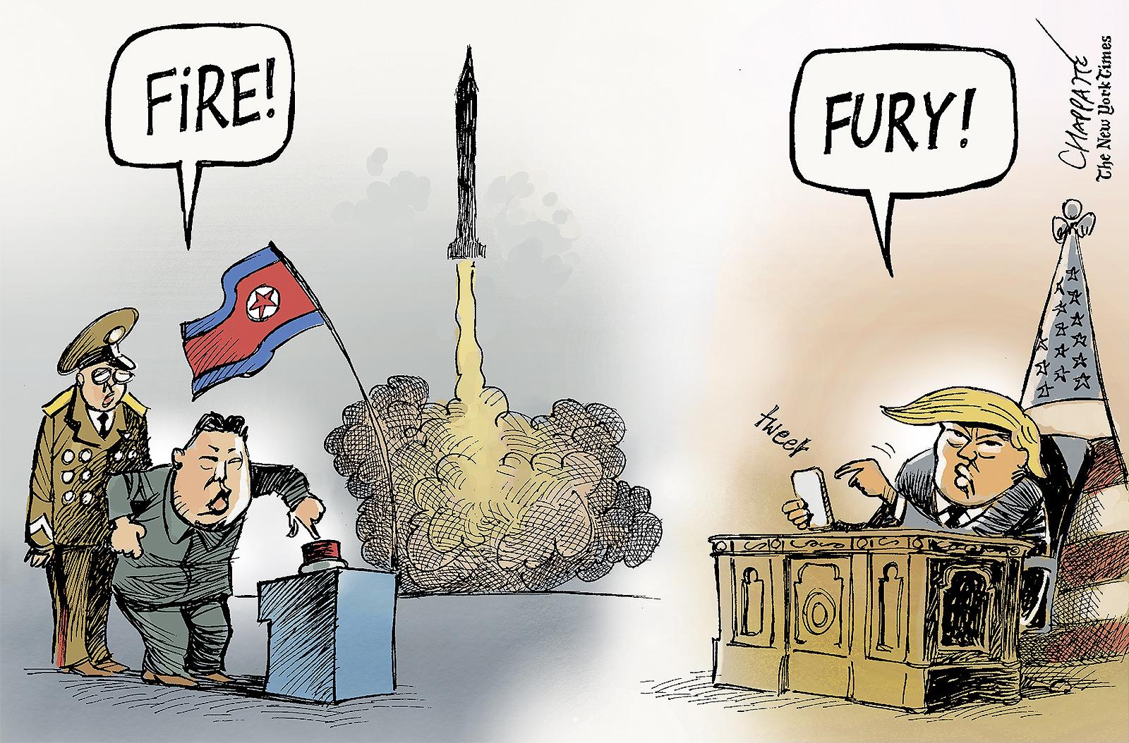 Tensions over North Korea