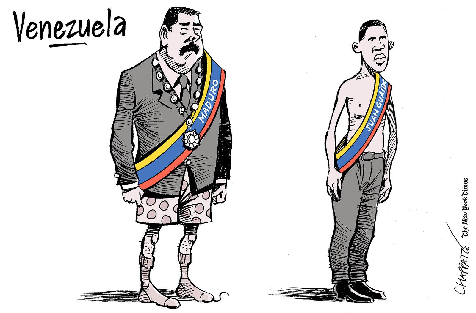 Two presidents in Venezuela