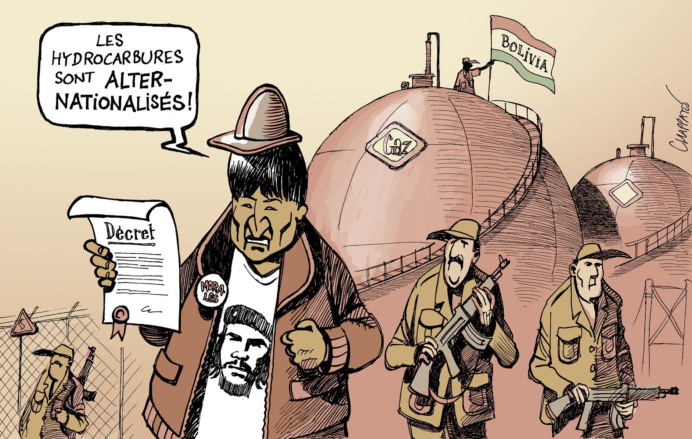 Nationalisation du gaz bolivien
