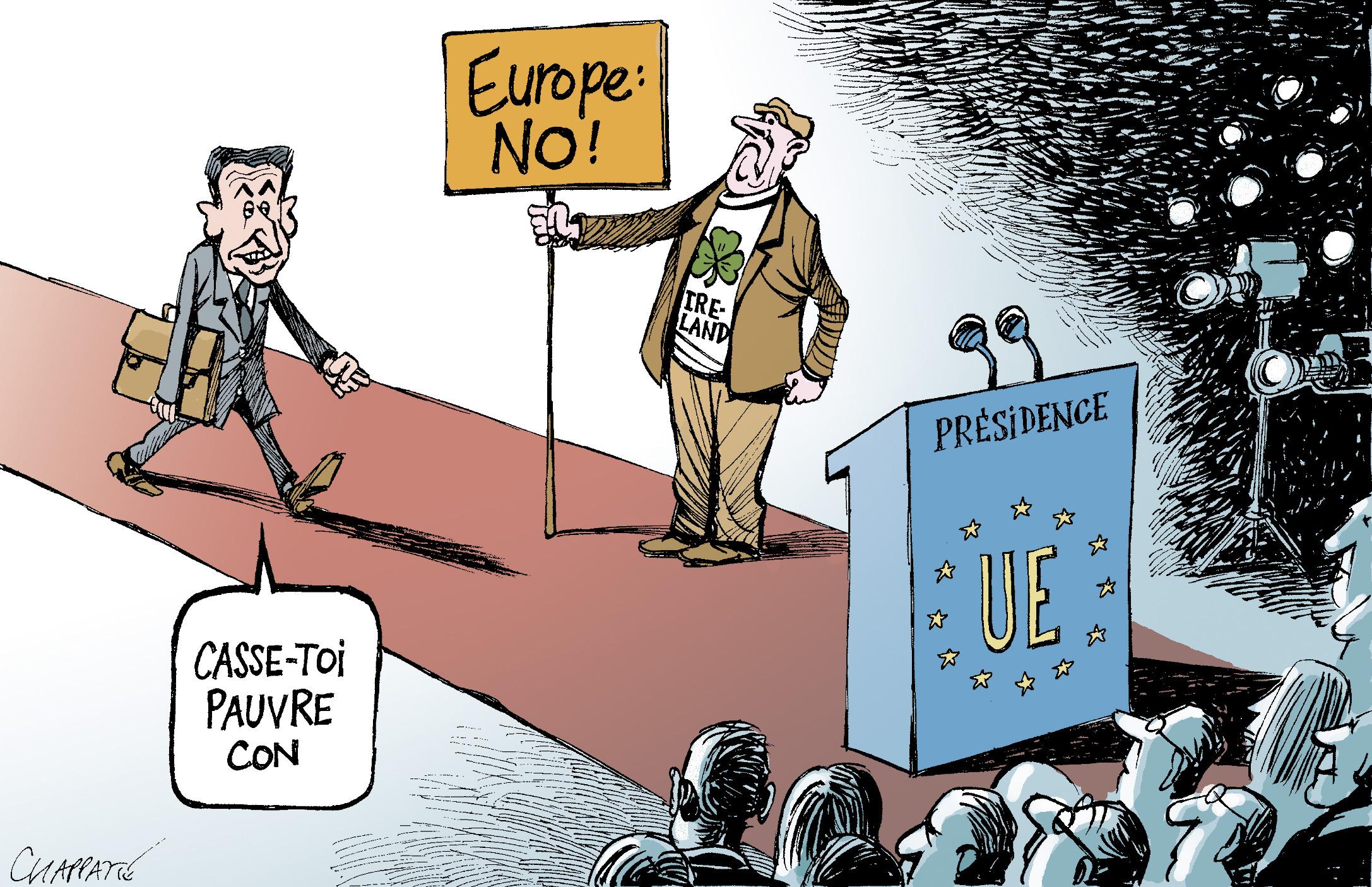 Sarkozy à la tête de lEurope