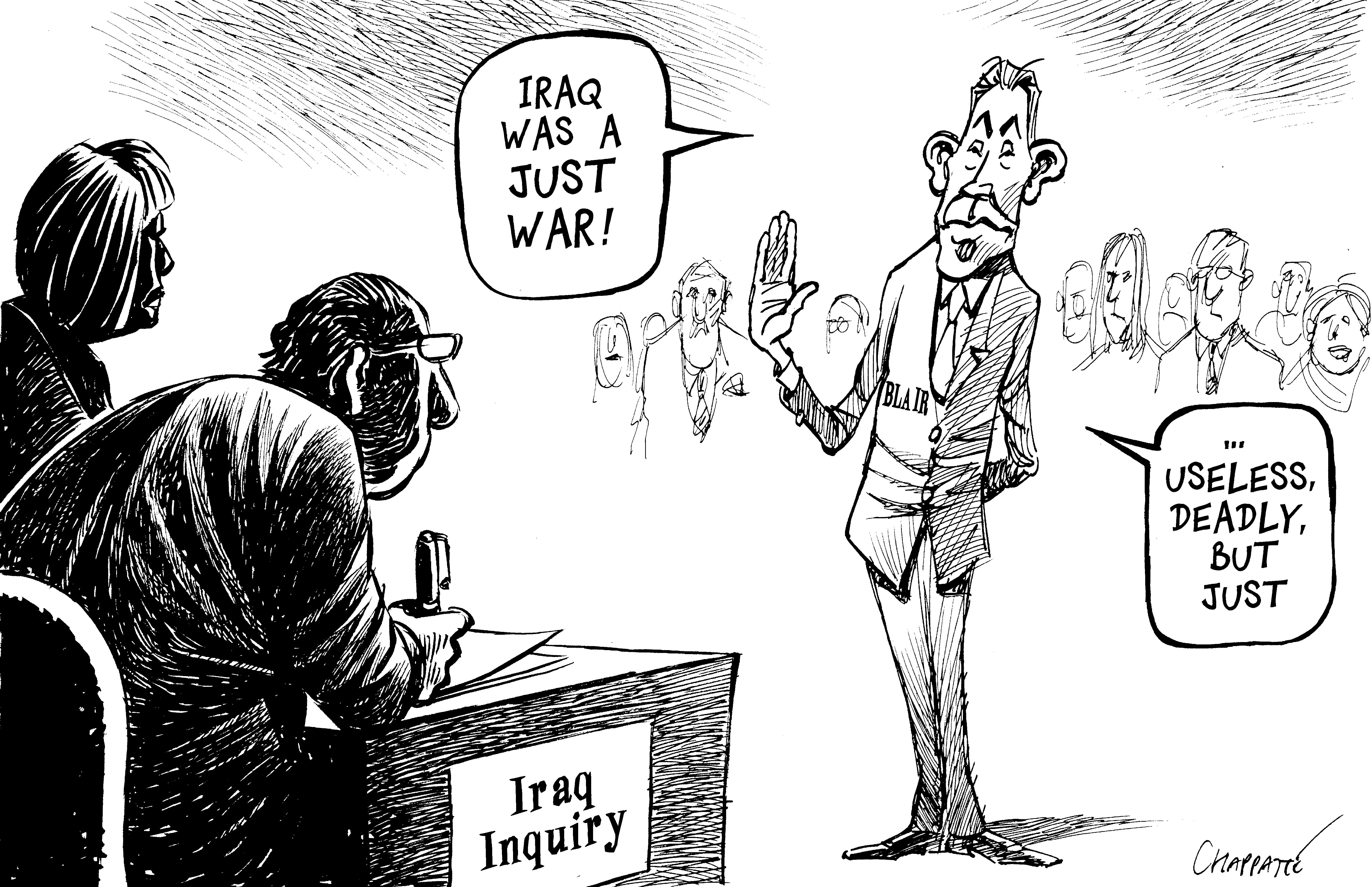 Blair Testifies On Iraq War