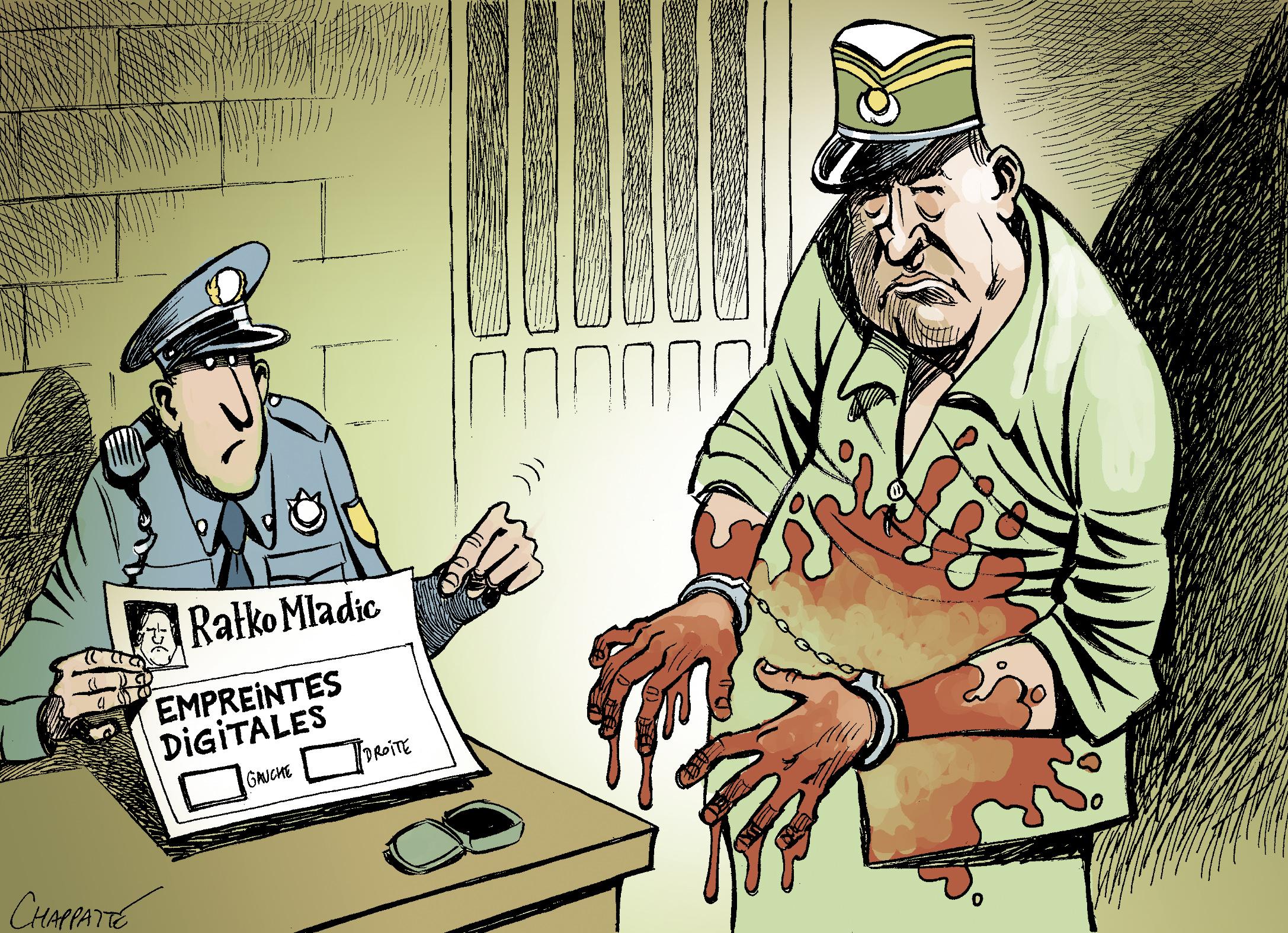 Arrestation de Radko Mladic