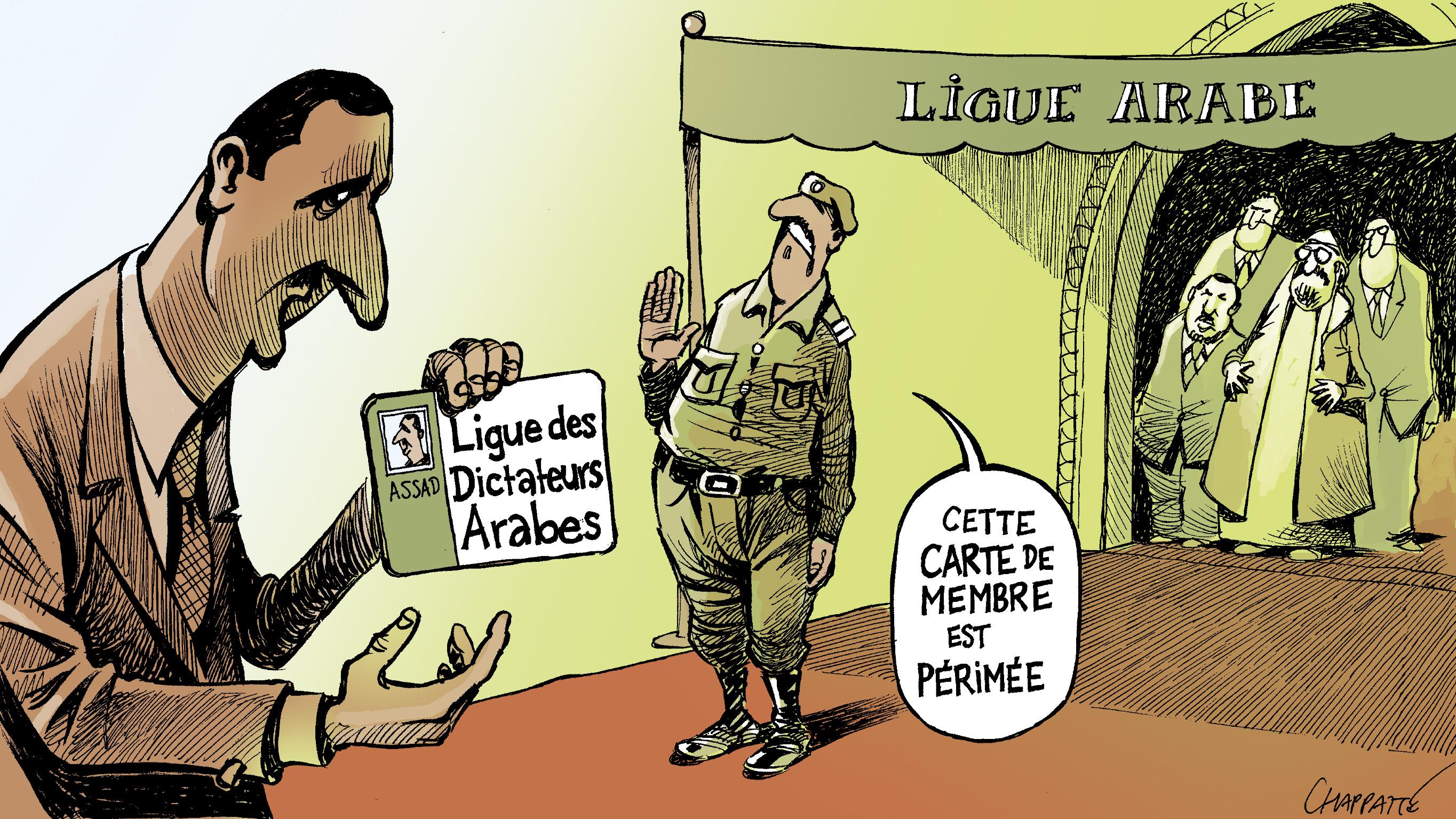 La Syrie au ban de la Ligue arabe