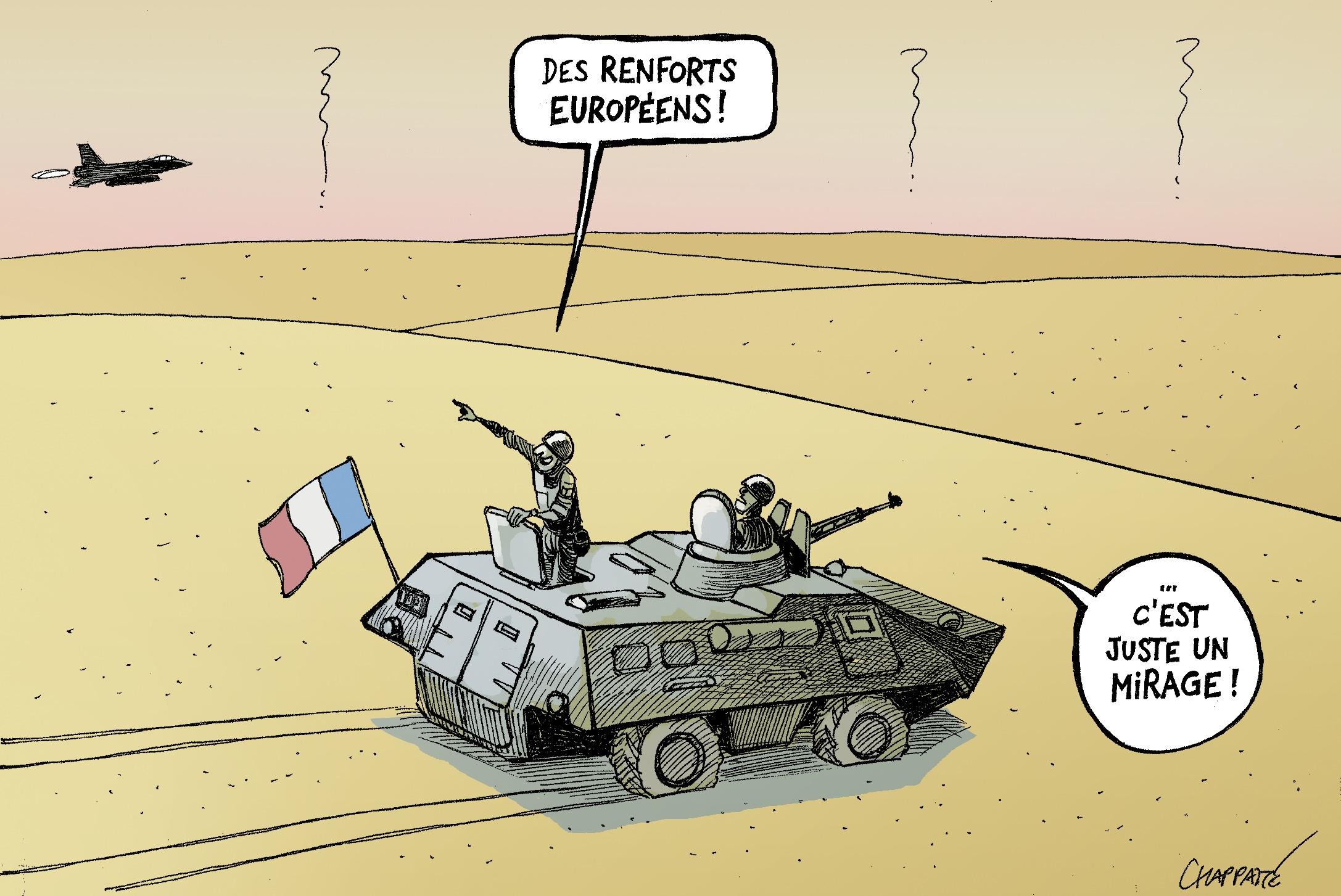 La France seule au Mali