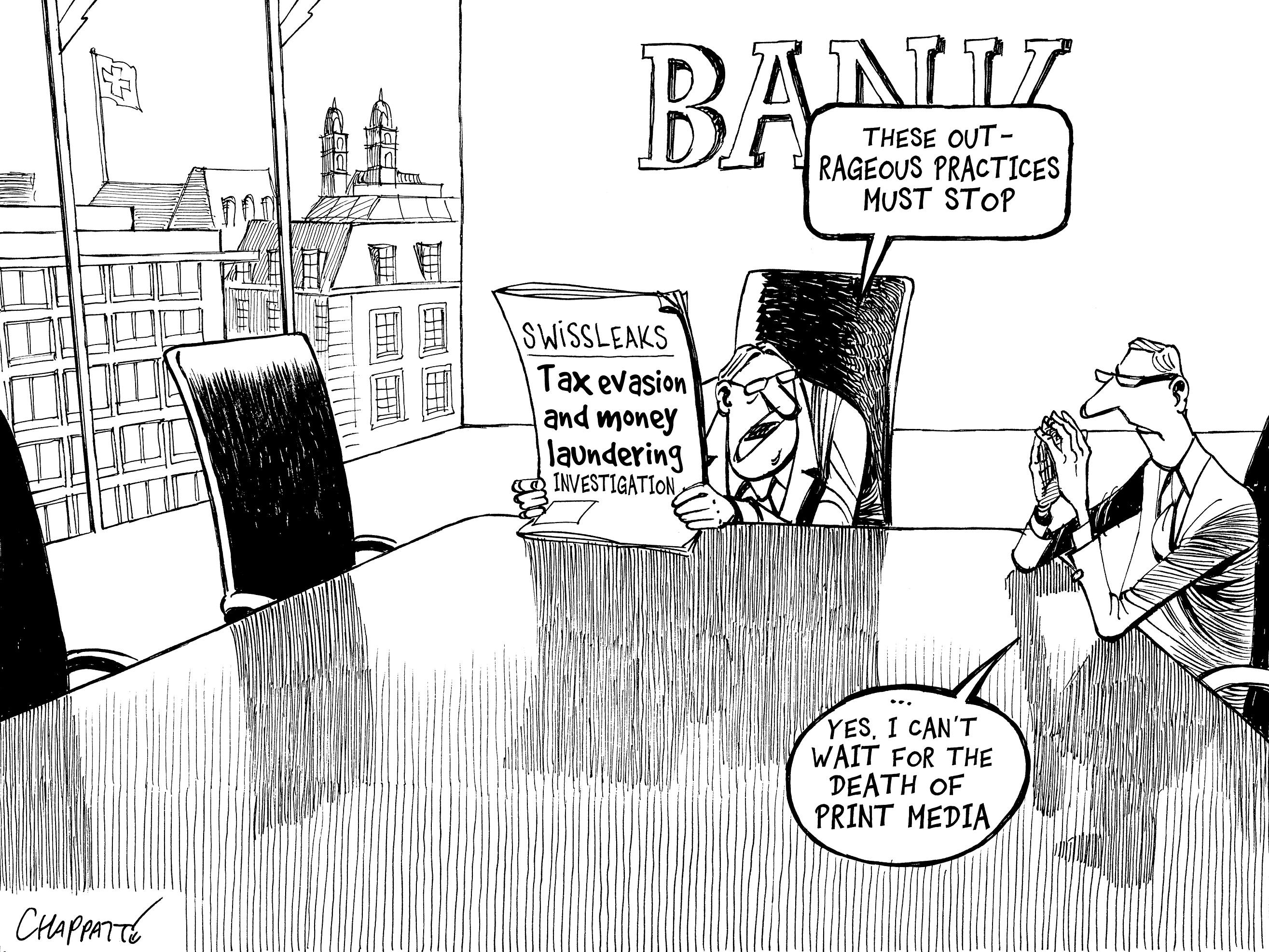 Revelations on Swiss banking practices