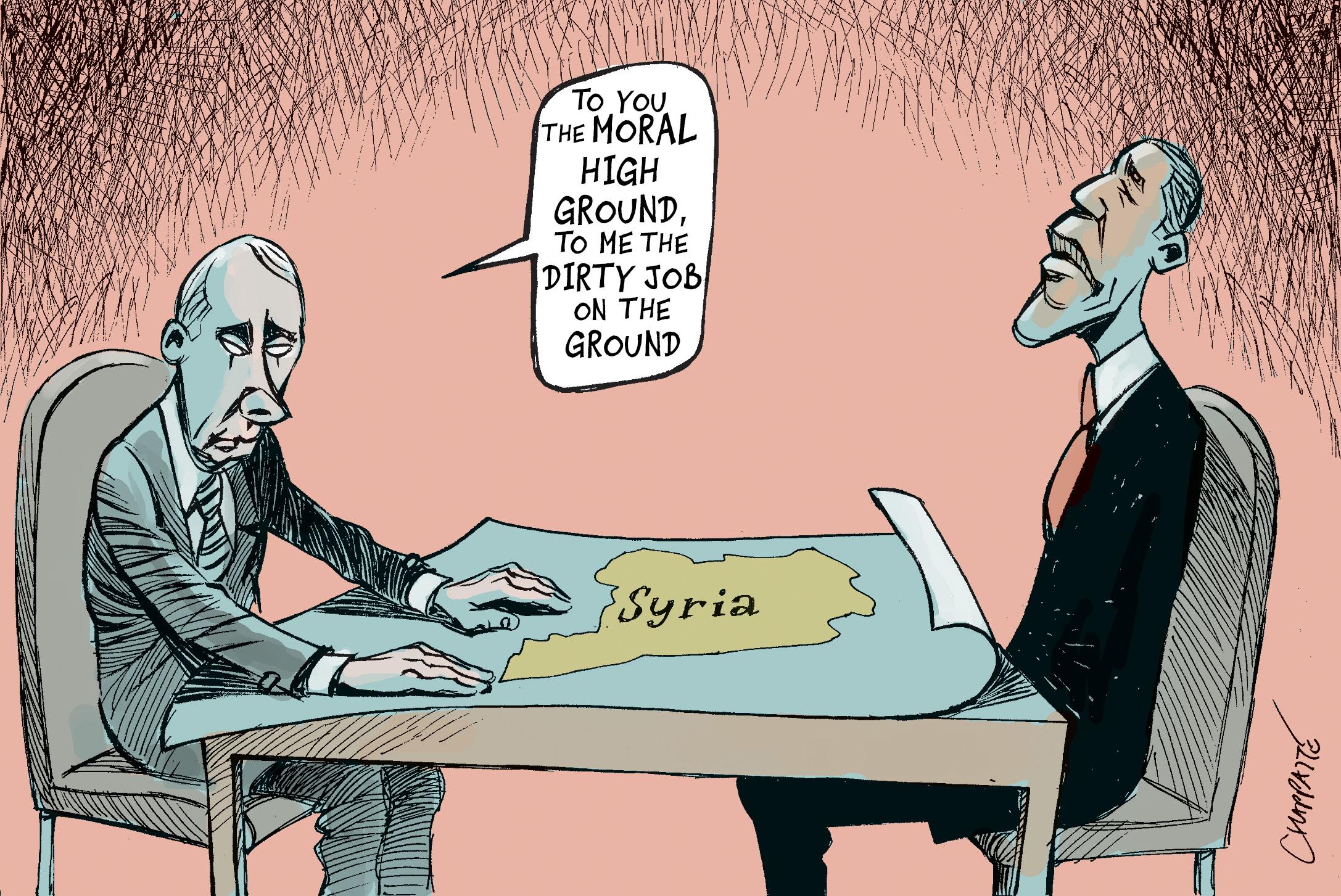 Putin and Obama meeting