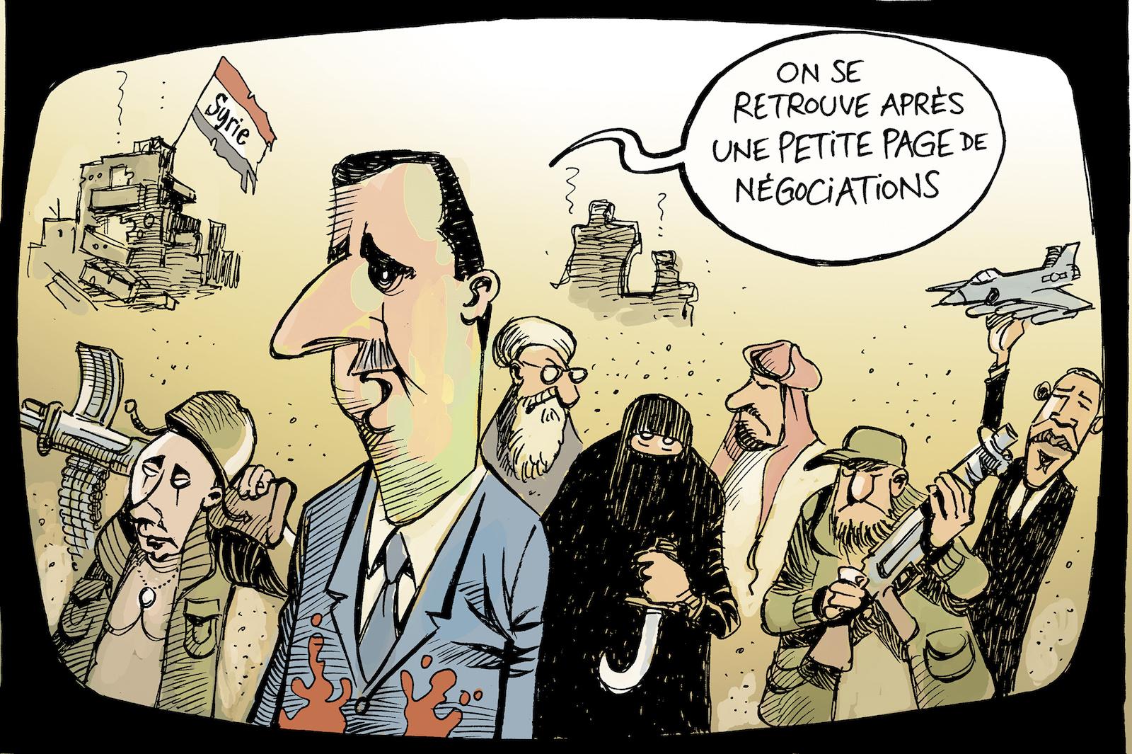 Discussions de Genève sur la Syrie