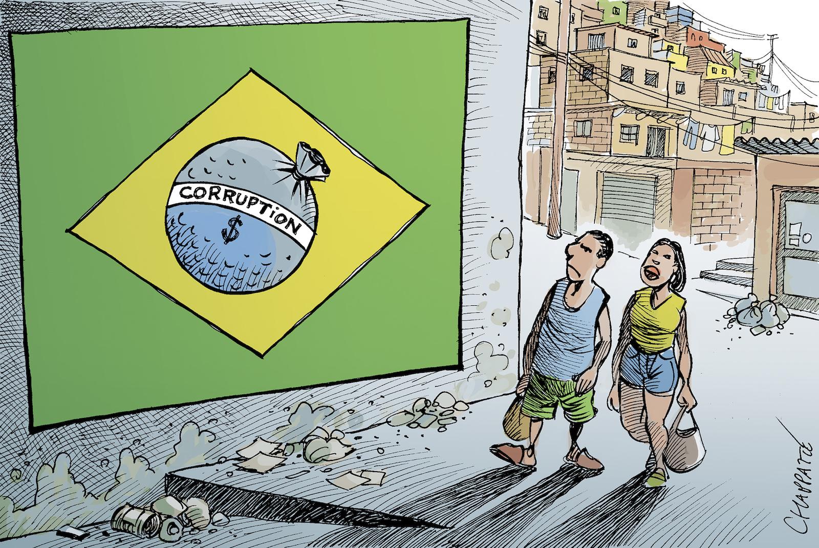 Le Brésil et la corruption