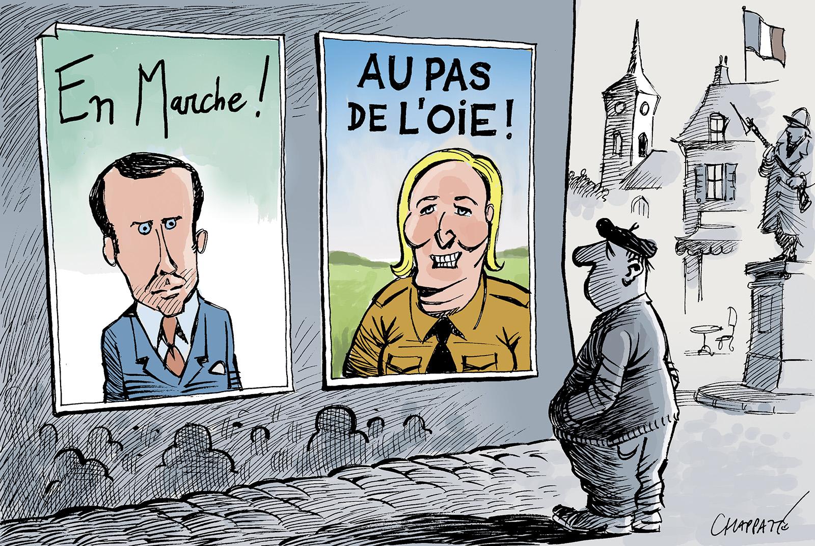 Duel Macron-Le Pen