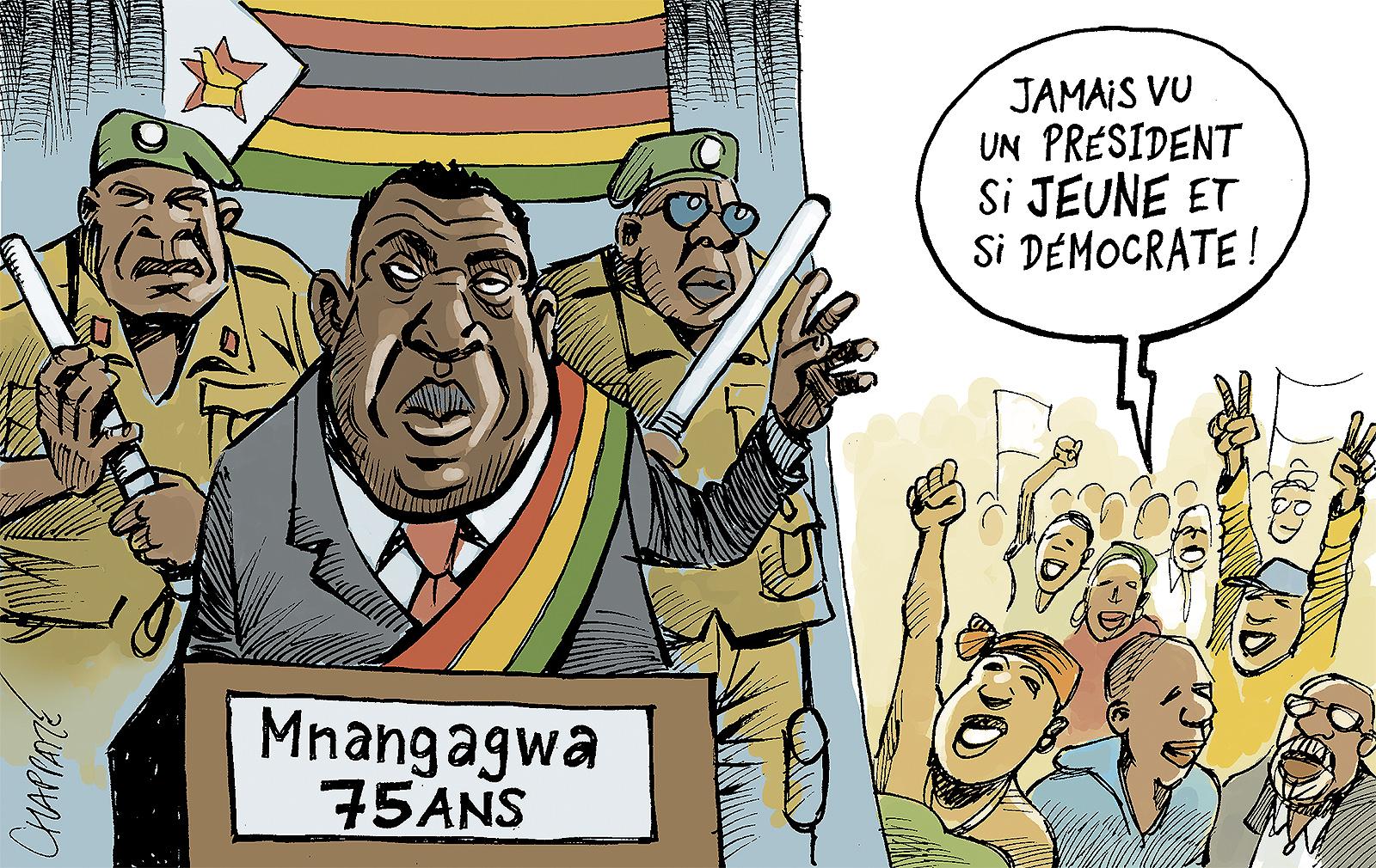 Nouveau président du Zimbabwe