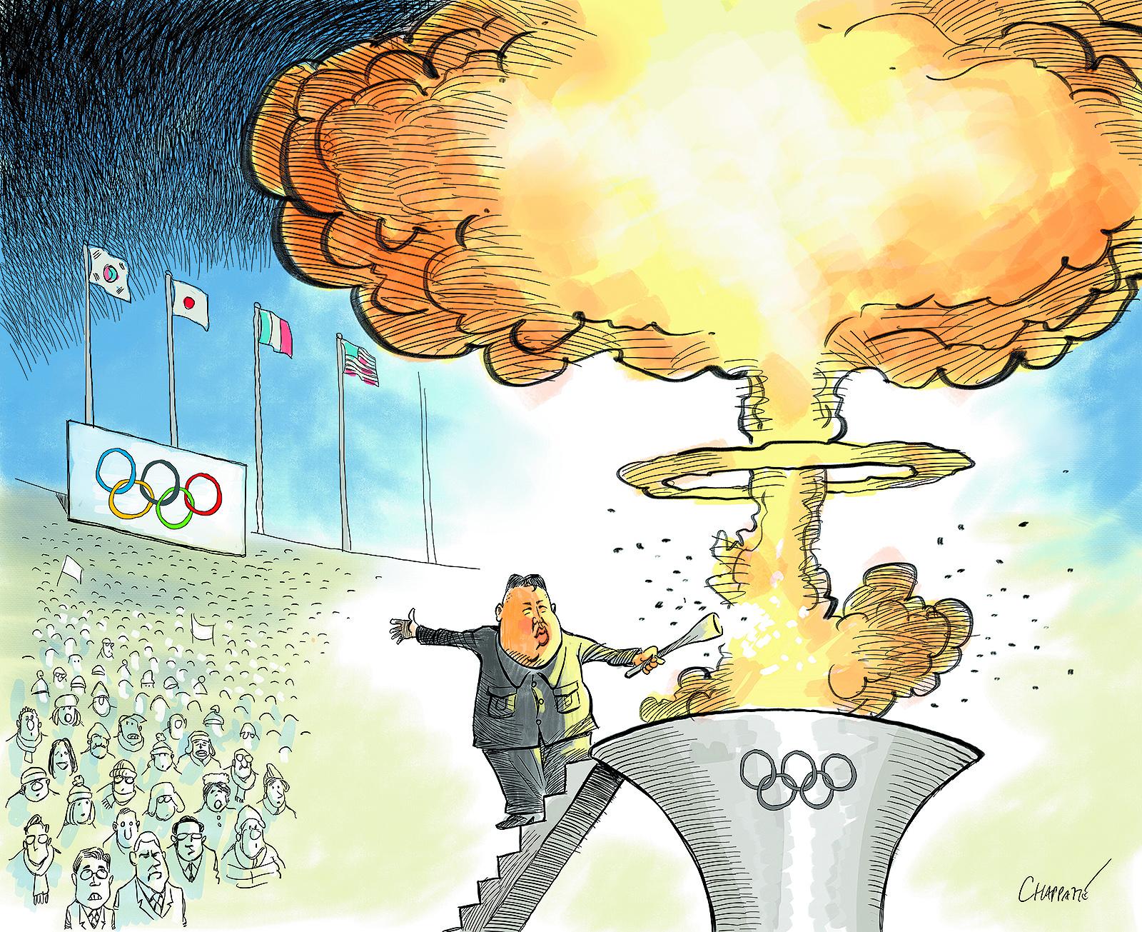 Ouverture des Jeux de Pyeongchang