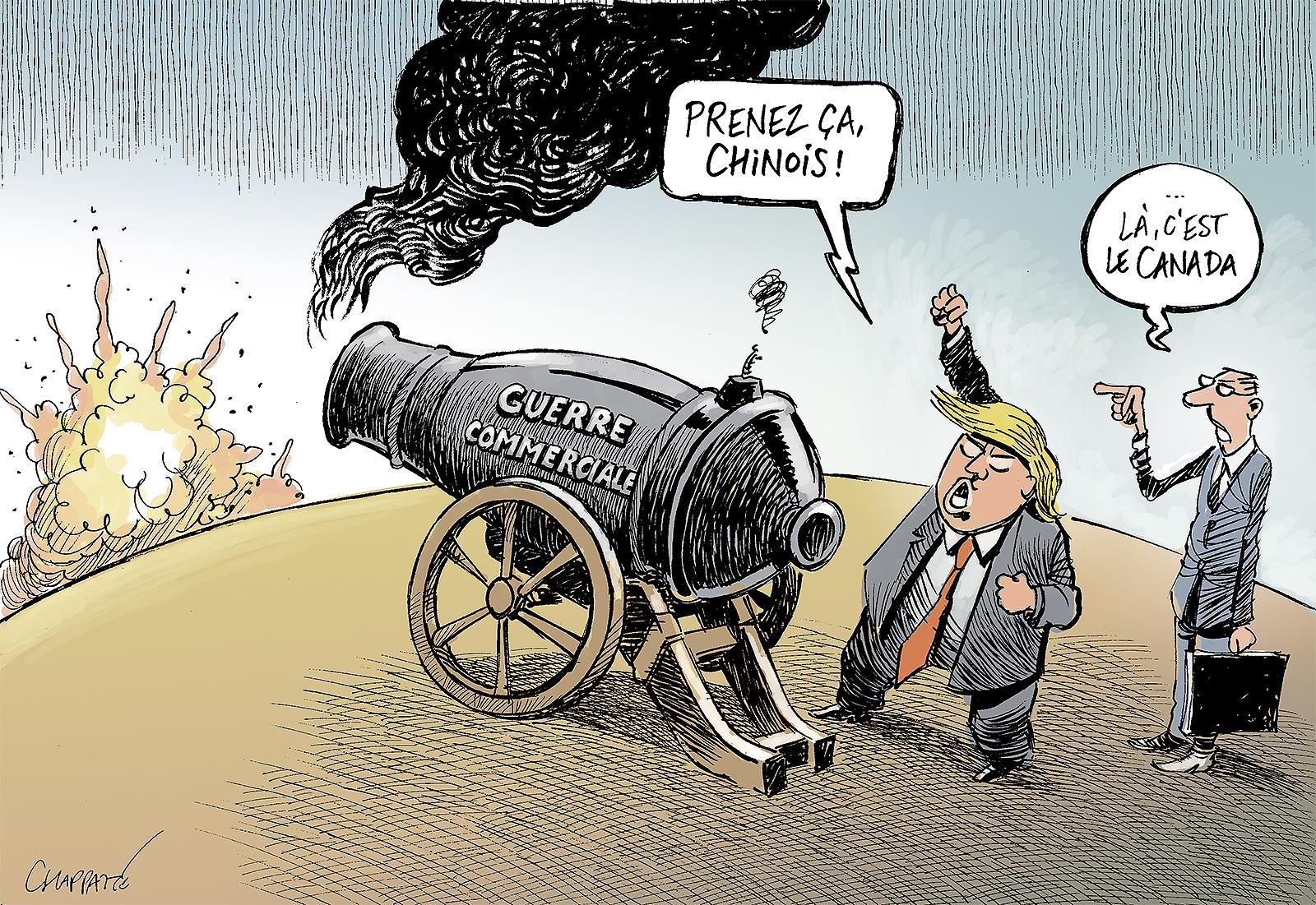 Trump lance une guerre commerciale