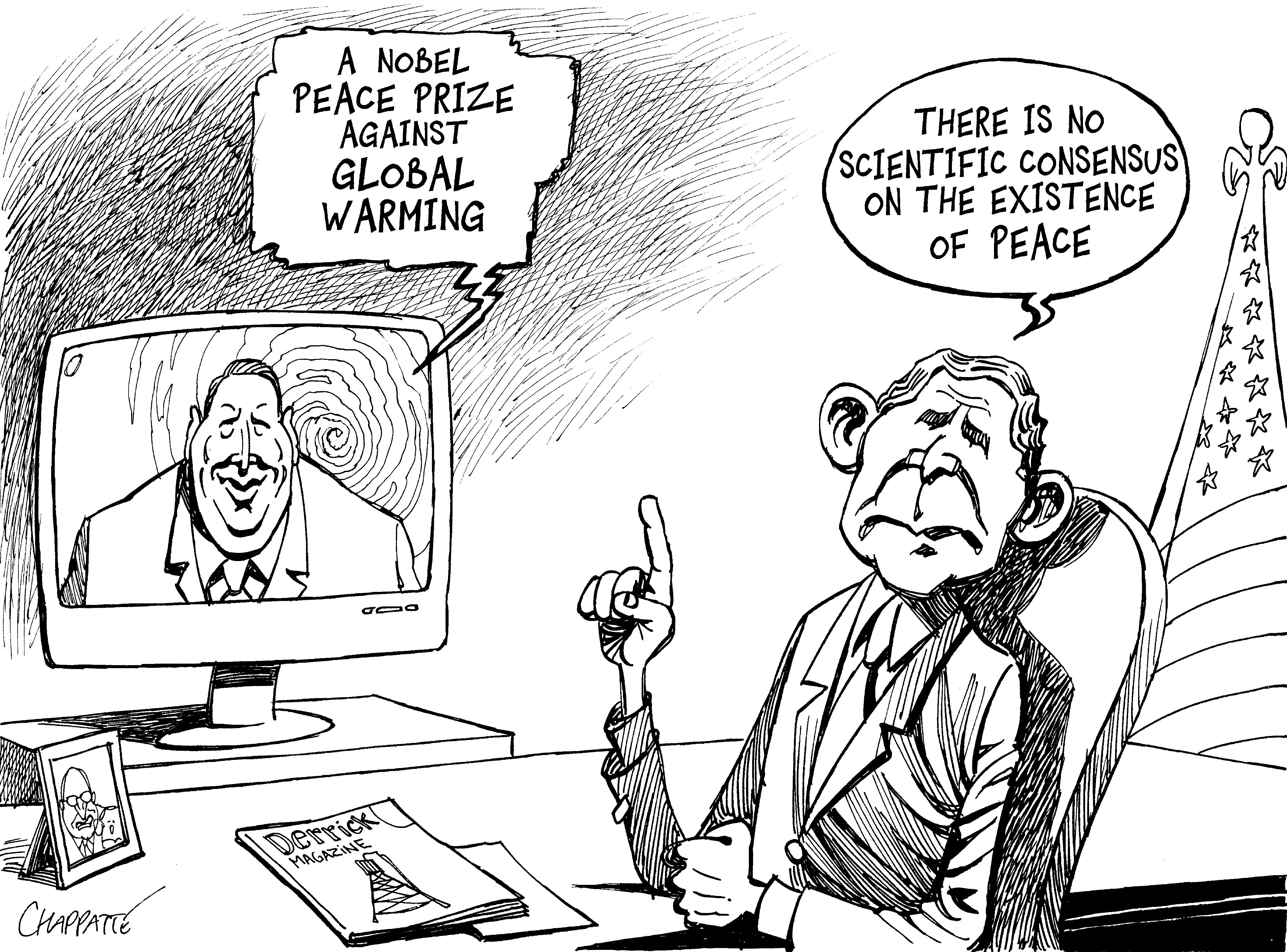 Gore wins the Nobel