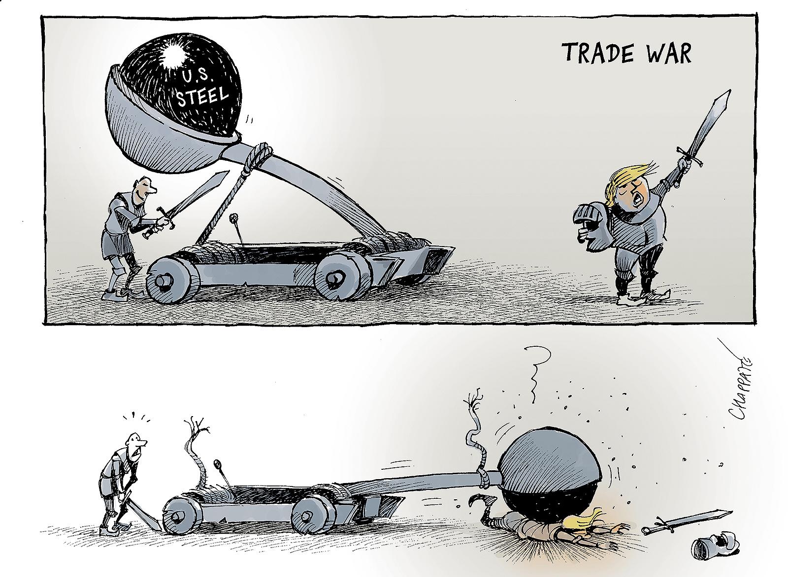 Starting a trade war...