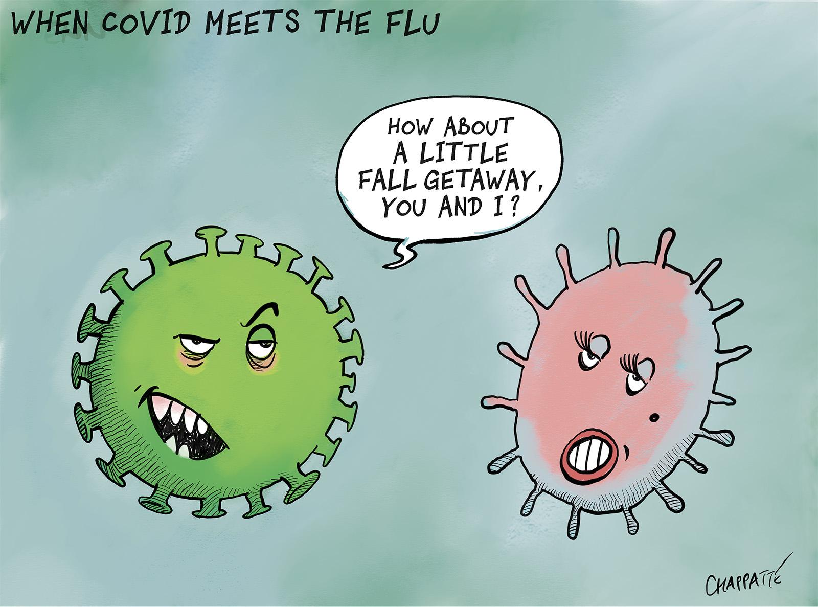 When Covid meets the flu