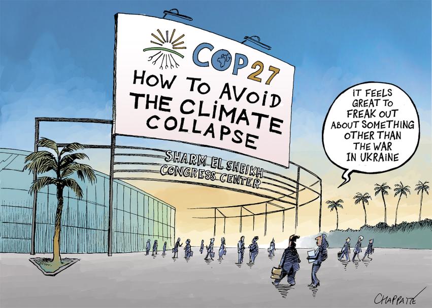 The COP27 summit in Egypt
