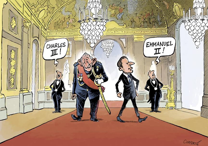 King Charles in Versailles