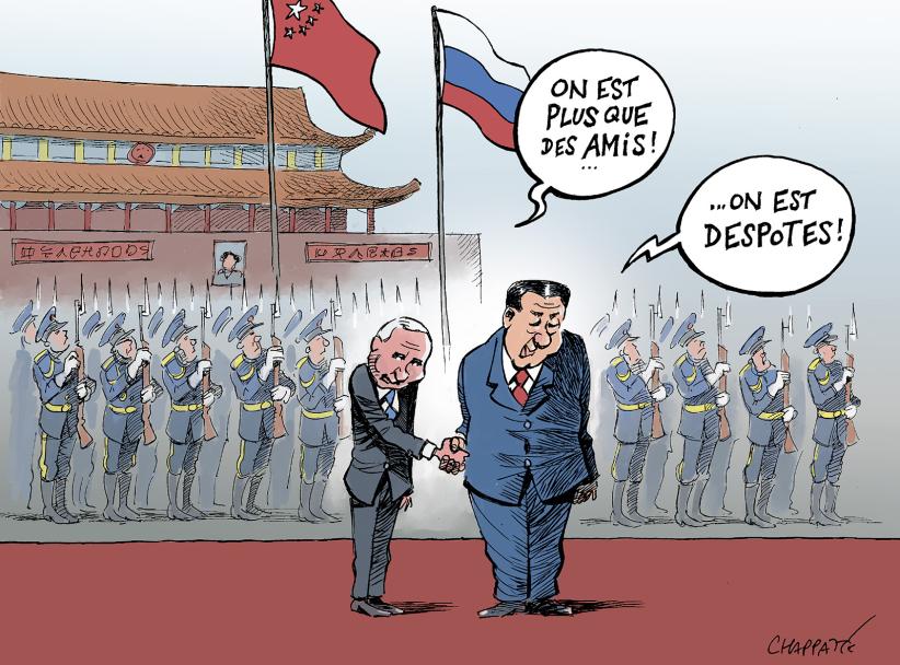 Le duo Xi-Poutine