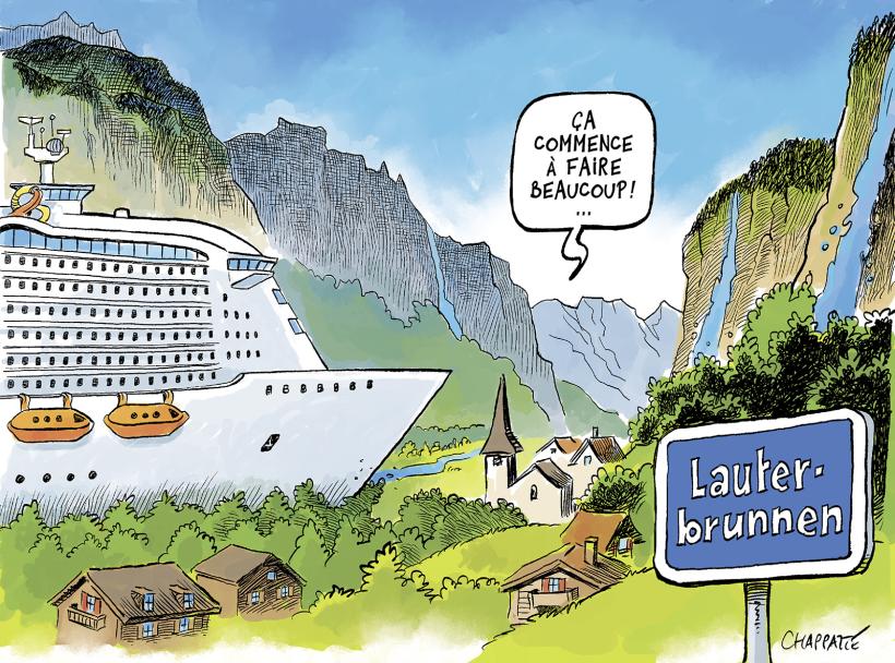 La Suisse touchée par le surtourisme