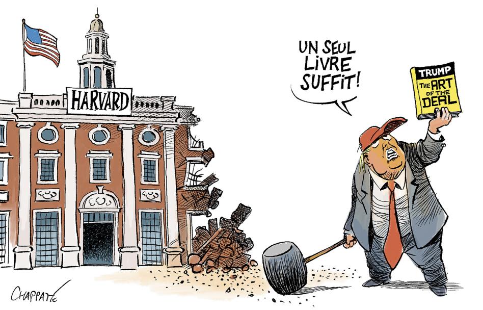 Harvard attaquée