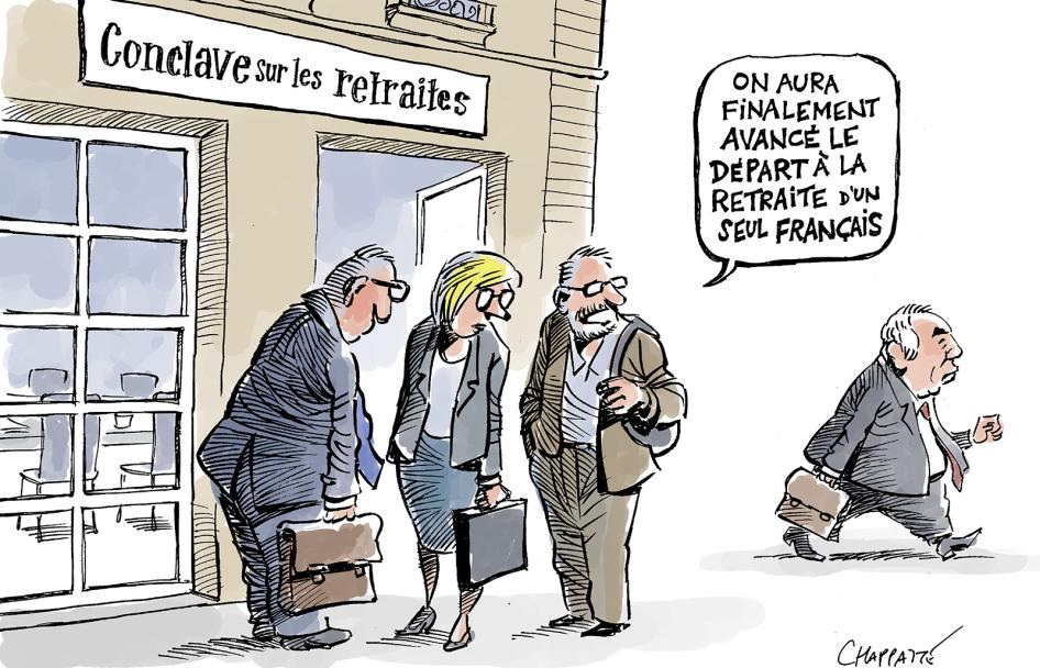 Échec du conclave sur les retraites