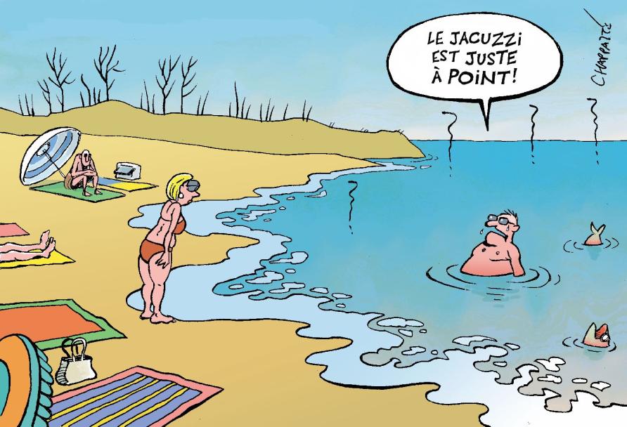 Températures des mers: année record