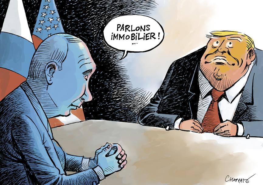 Quand Poutine et Trump négocient