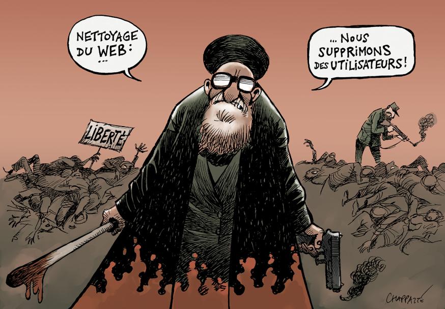 Internet coupé: l’Iran tue en silence